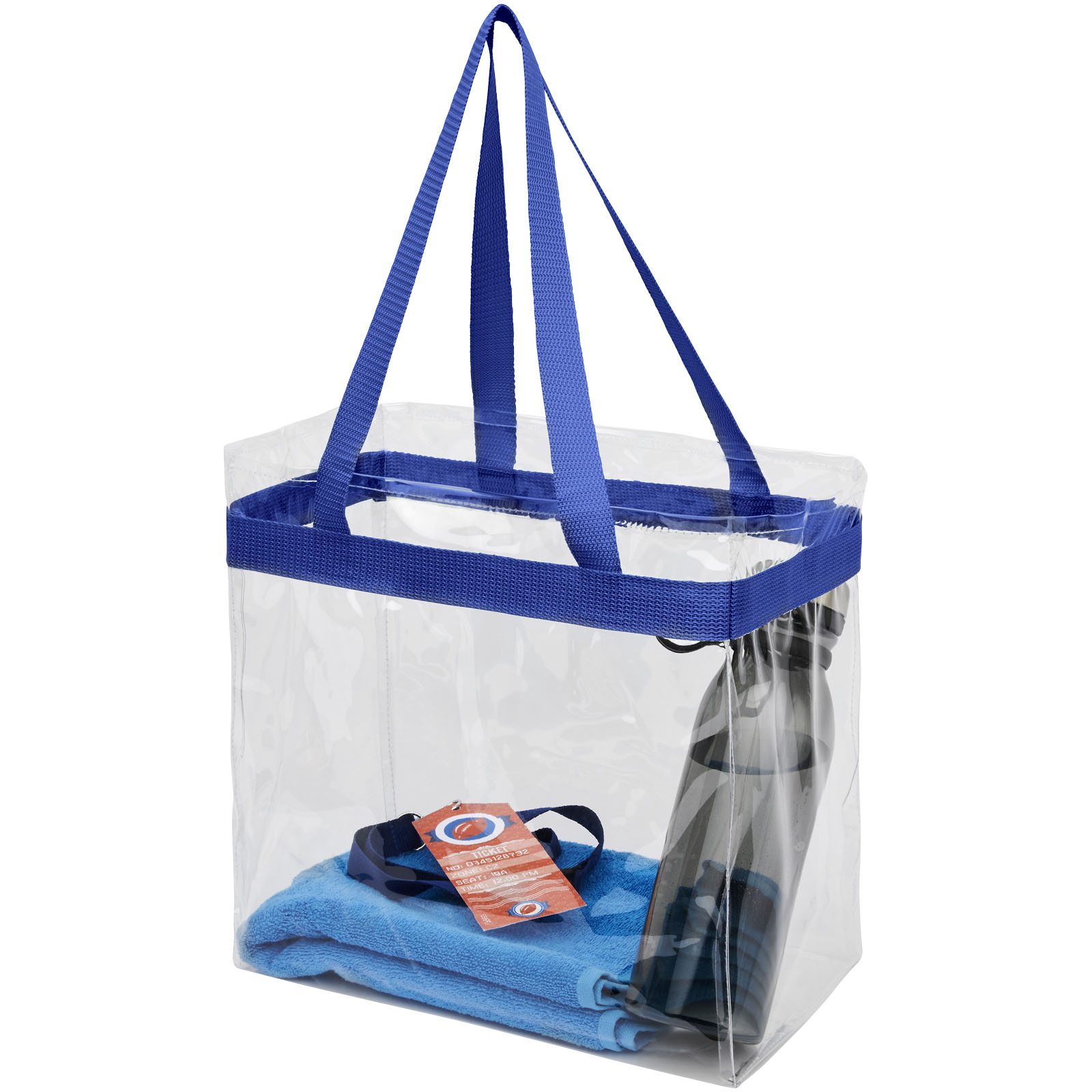 Advertising Shopping & Tote Bags - Hampton transparent tote bag 13L - 2