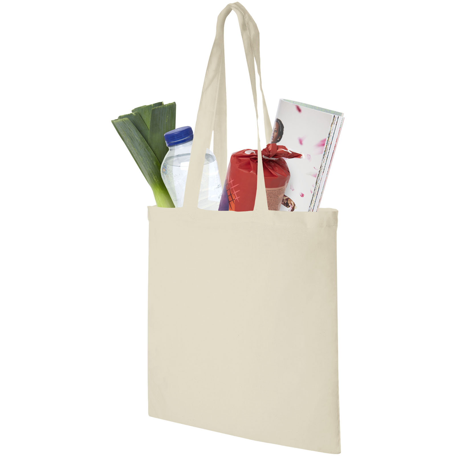Advertising Cotton Bags - Madras 140 g/m² cotton tote bag 7L - 2
