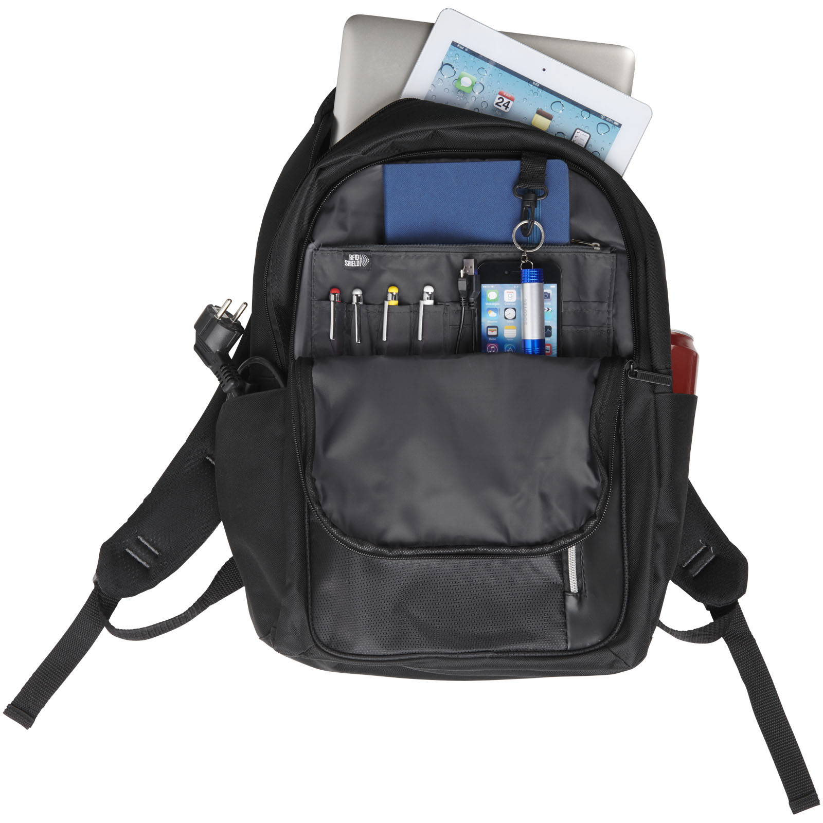 Advertising Laptop Backpacks - Vault RFID 15