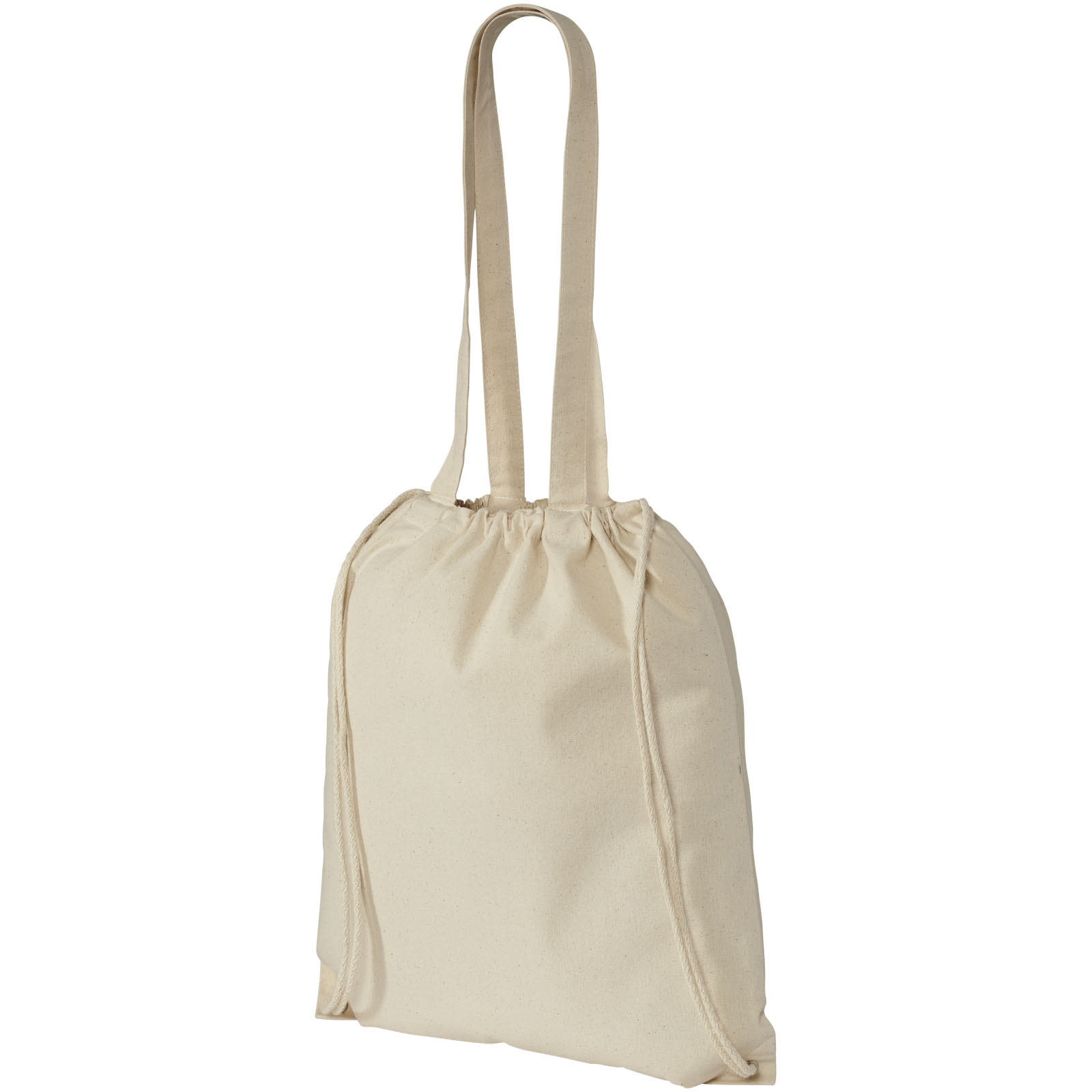 Sacs à dos ficelle publicitaires - Sac à dos en coton 240 g/m² avec cordon de serrage Eliza 6L - 2