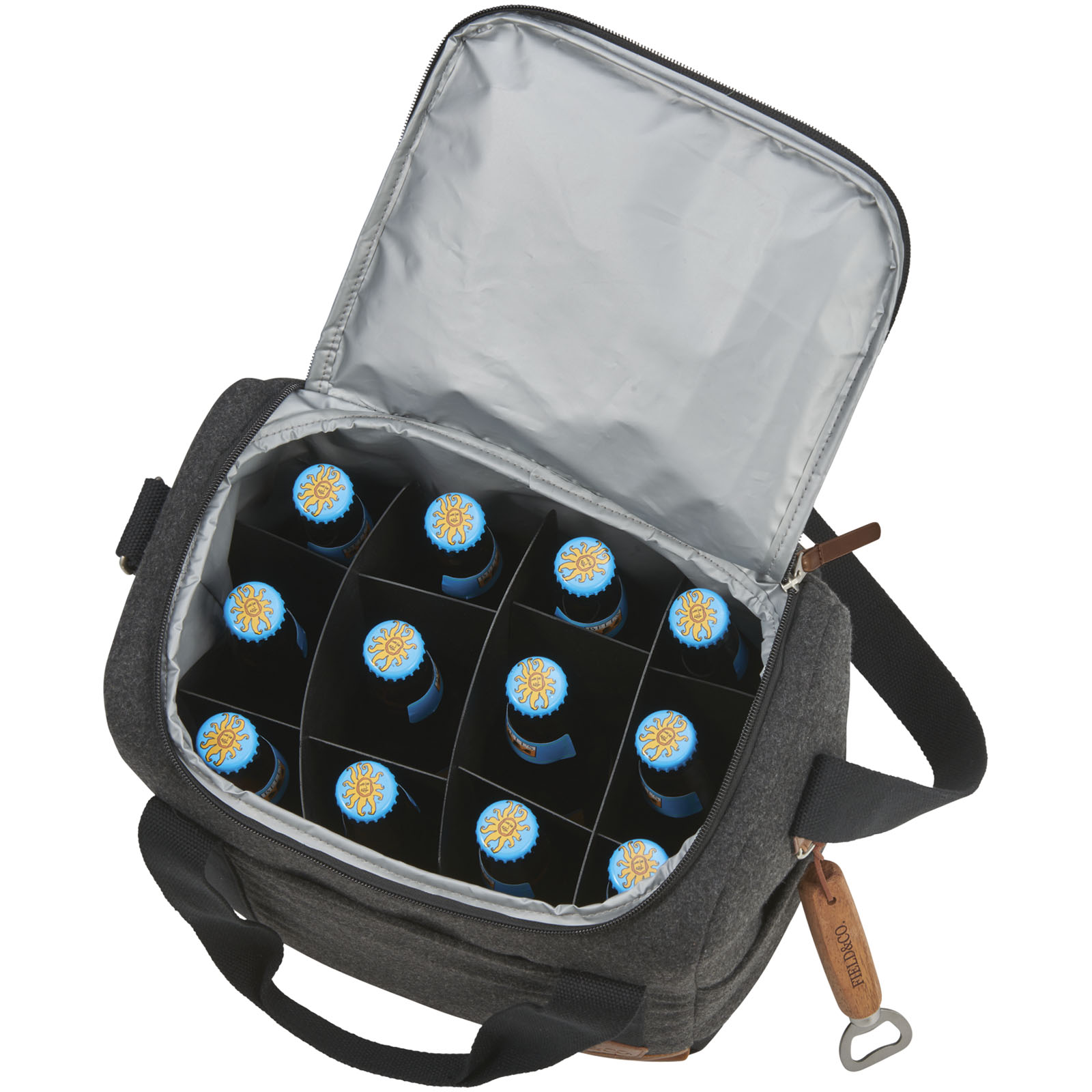 Advertising Cooler bags - Campster 12-bottle cooler bag 13L - 2