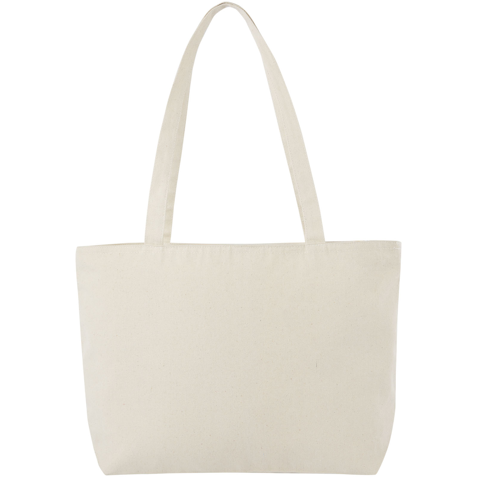 Advertising Cotton Bags - Ningbo 320 g/m² zippered cotton tote bag 15L - 2