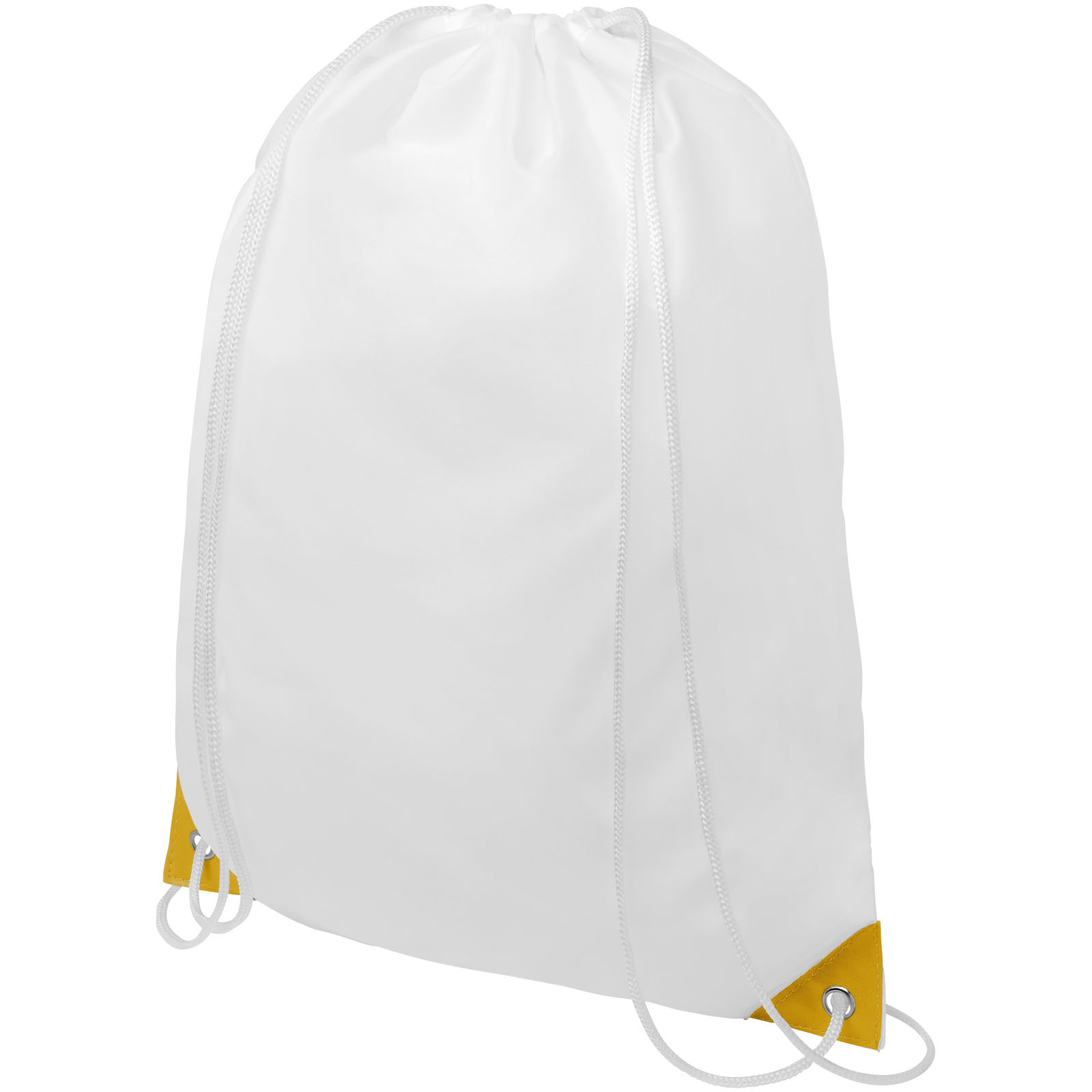 Advertising Drawstring Bags - Oriole drawstring bag with coloured corners 5L - 0