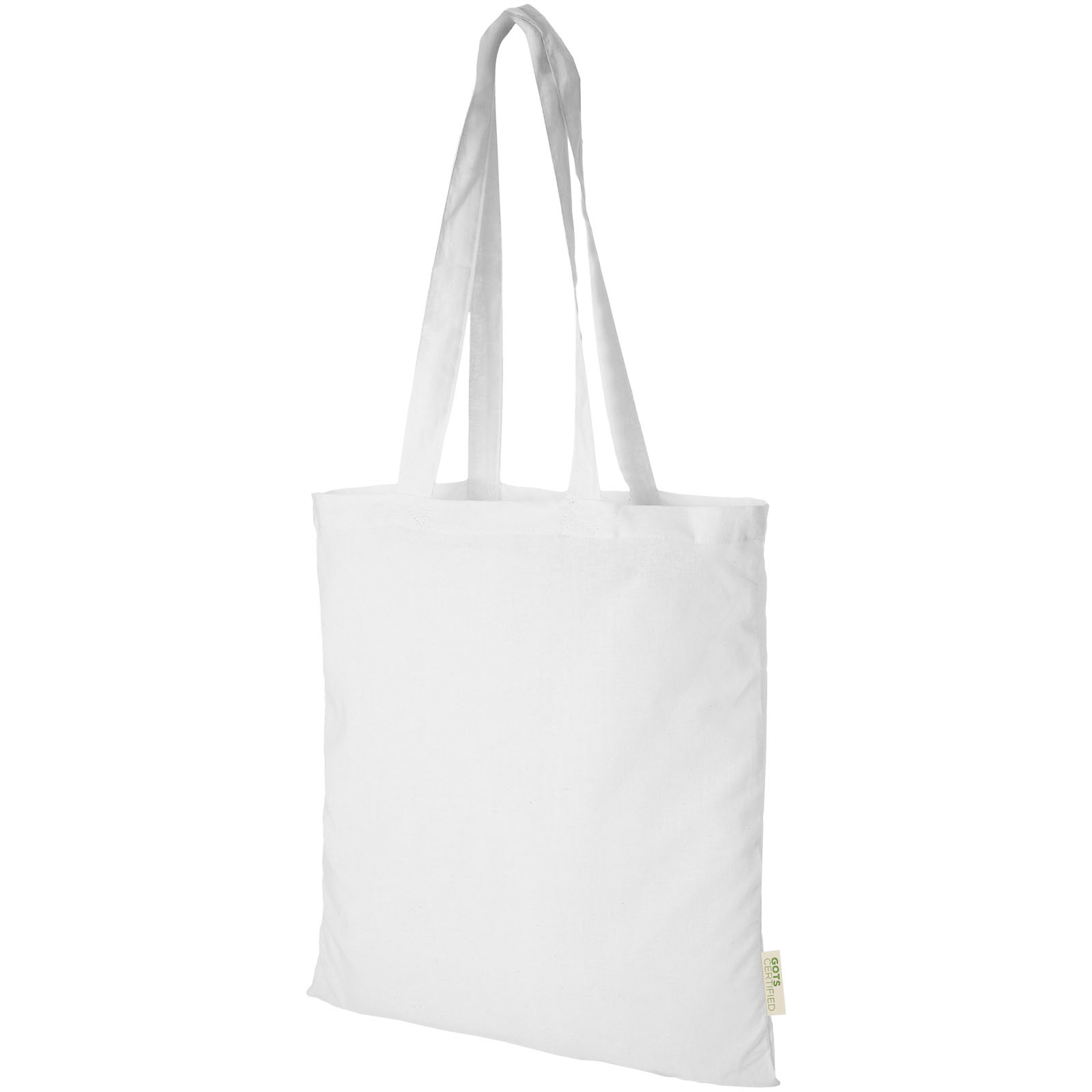 Sacs de shopping publicitaires - Orissa 100 g/m² GOTS Sac fourre-tout en coton biologique 7L - 0