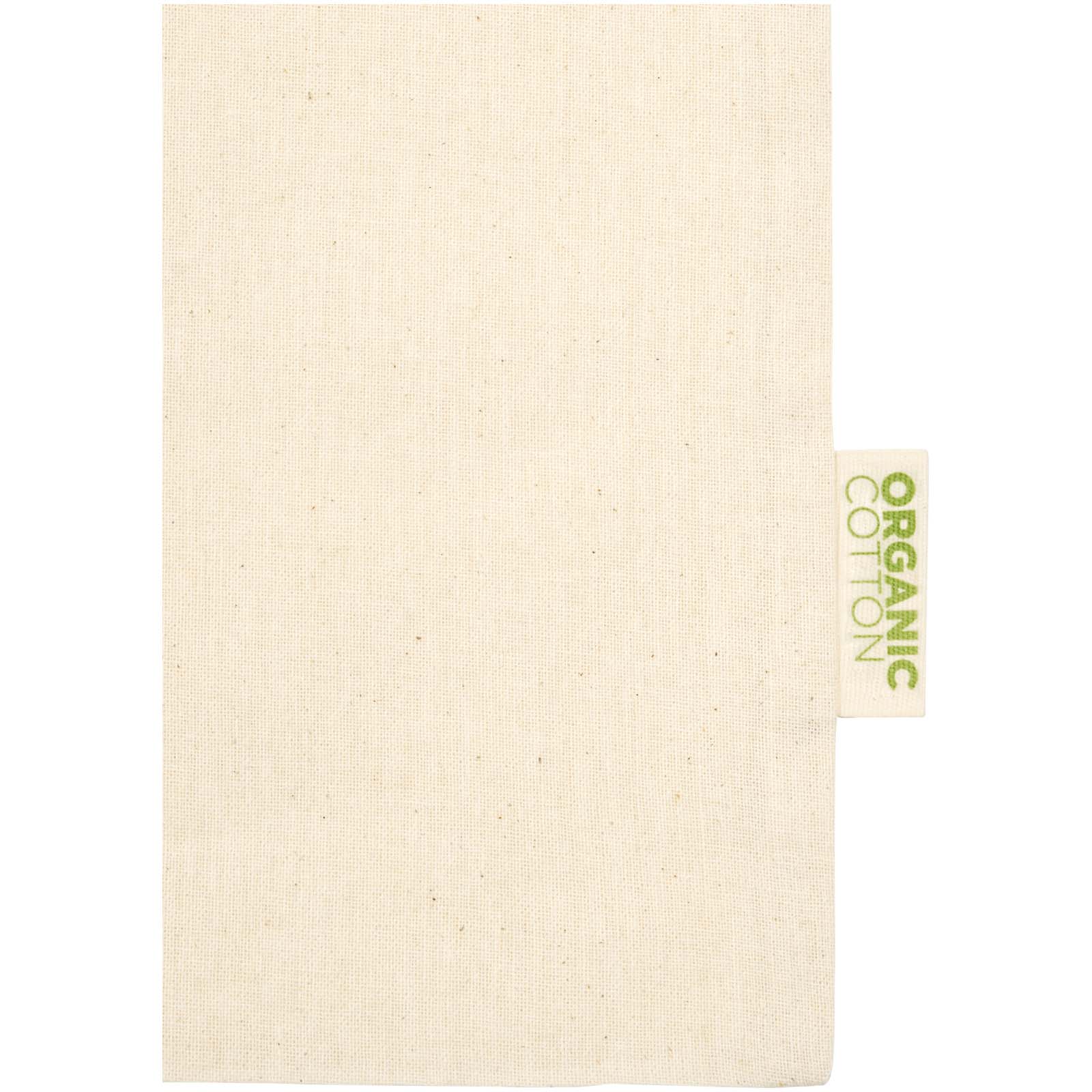 Sacs de shopping publicitaires - Orissa 100 g/m² Sac fourre-tout en coton biologique 7L - 3