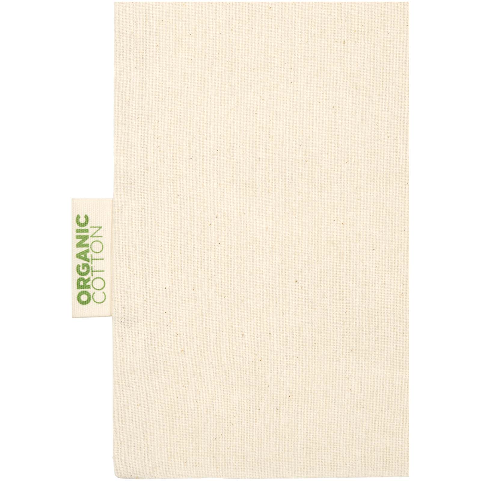 Sacs de shopping publicitaires - Orissa 100 g/m² Sac fourre-tout en coton biologique 7L - 4