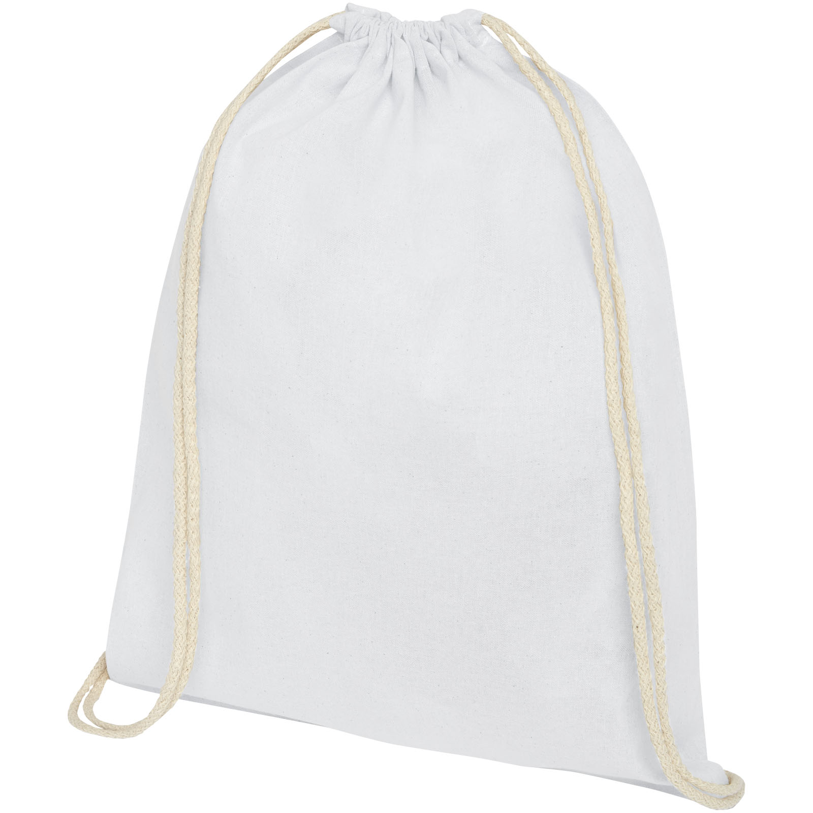 Advertising Drawstring Bags - Oregon 140 g/m² cotton drawstring bag 5L - 0