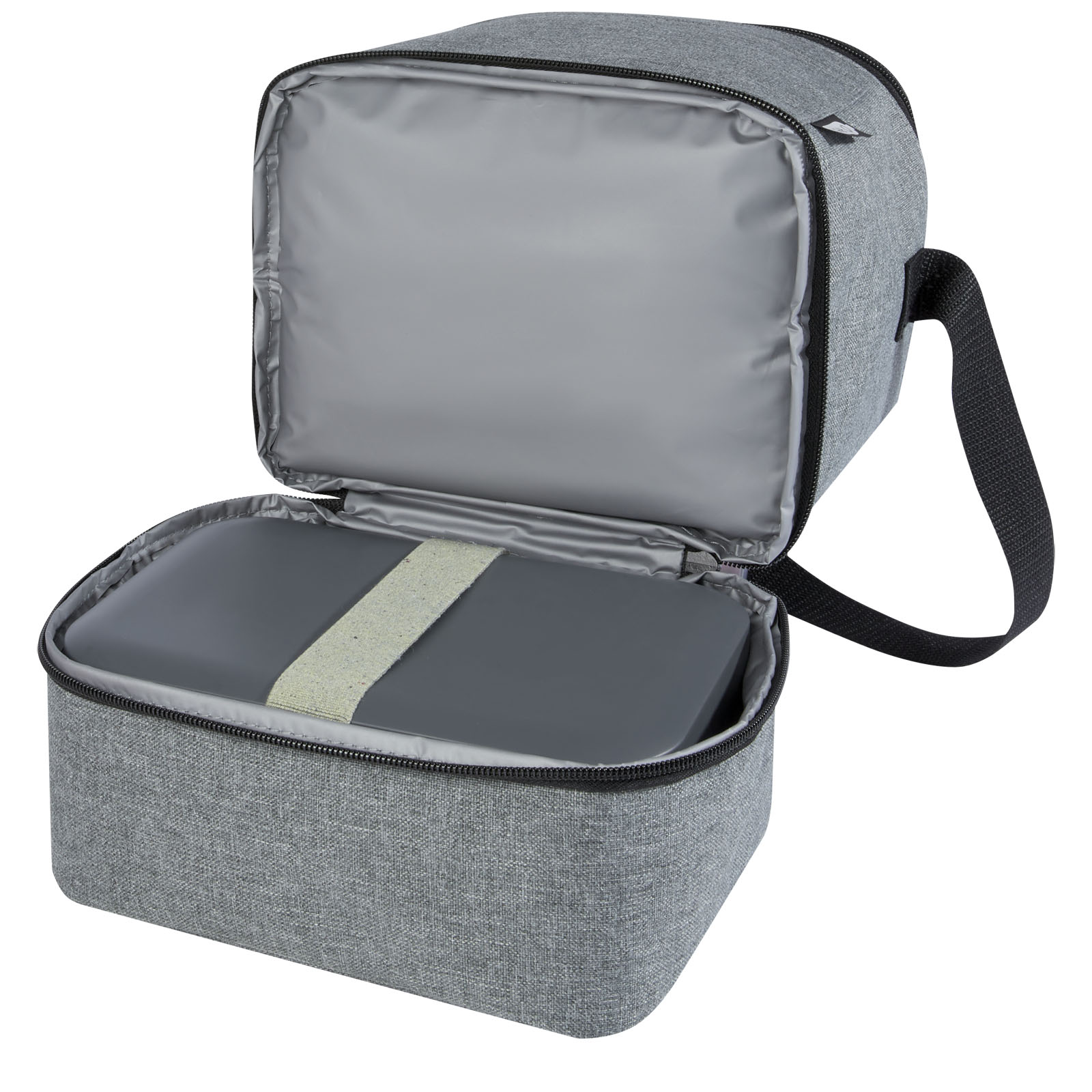 Advertising Cooler bags - Tundra 9-can GRS RPET lunch cooler bag 7L - 4