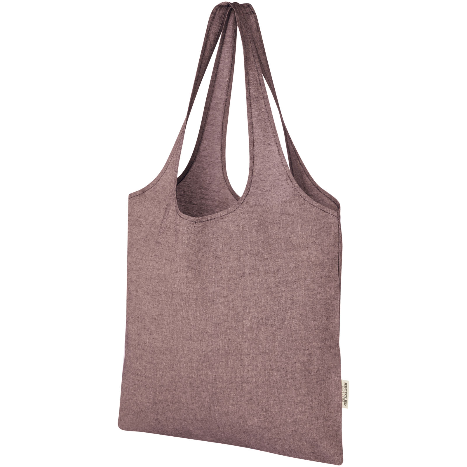 Advertising Shopping & Tote Bags - Pheebs 150 g/m² recycled cotton trendy tote bag 7L - 0