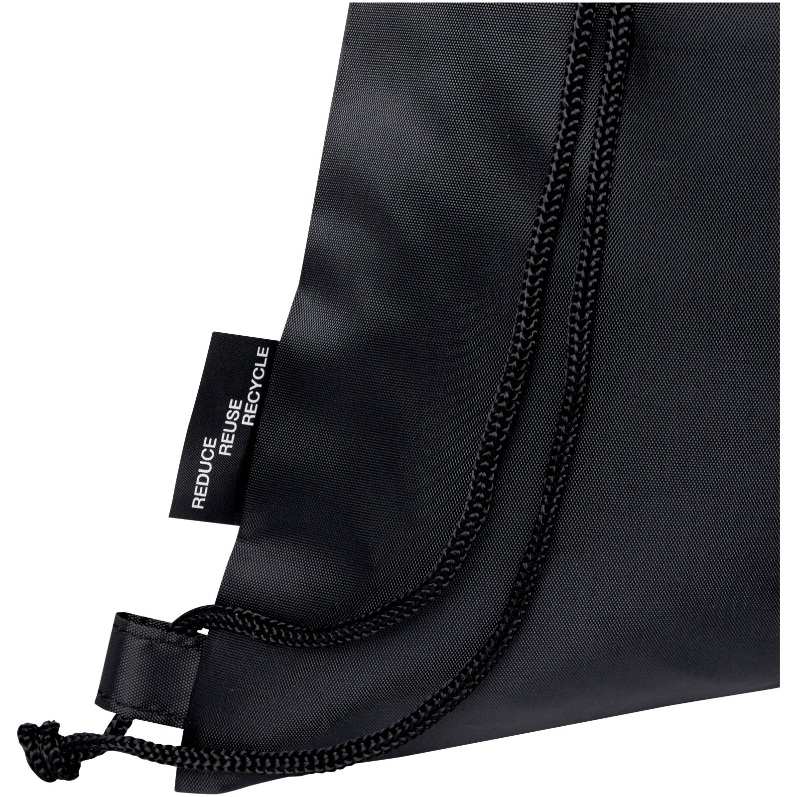 Advertising Drawstring Bags - Ash recycled foldable drawstring bag 7L - 7