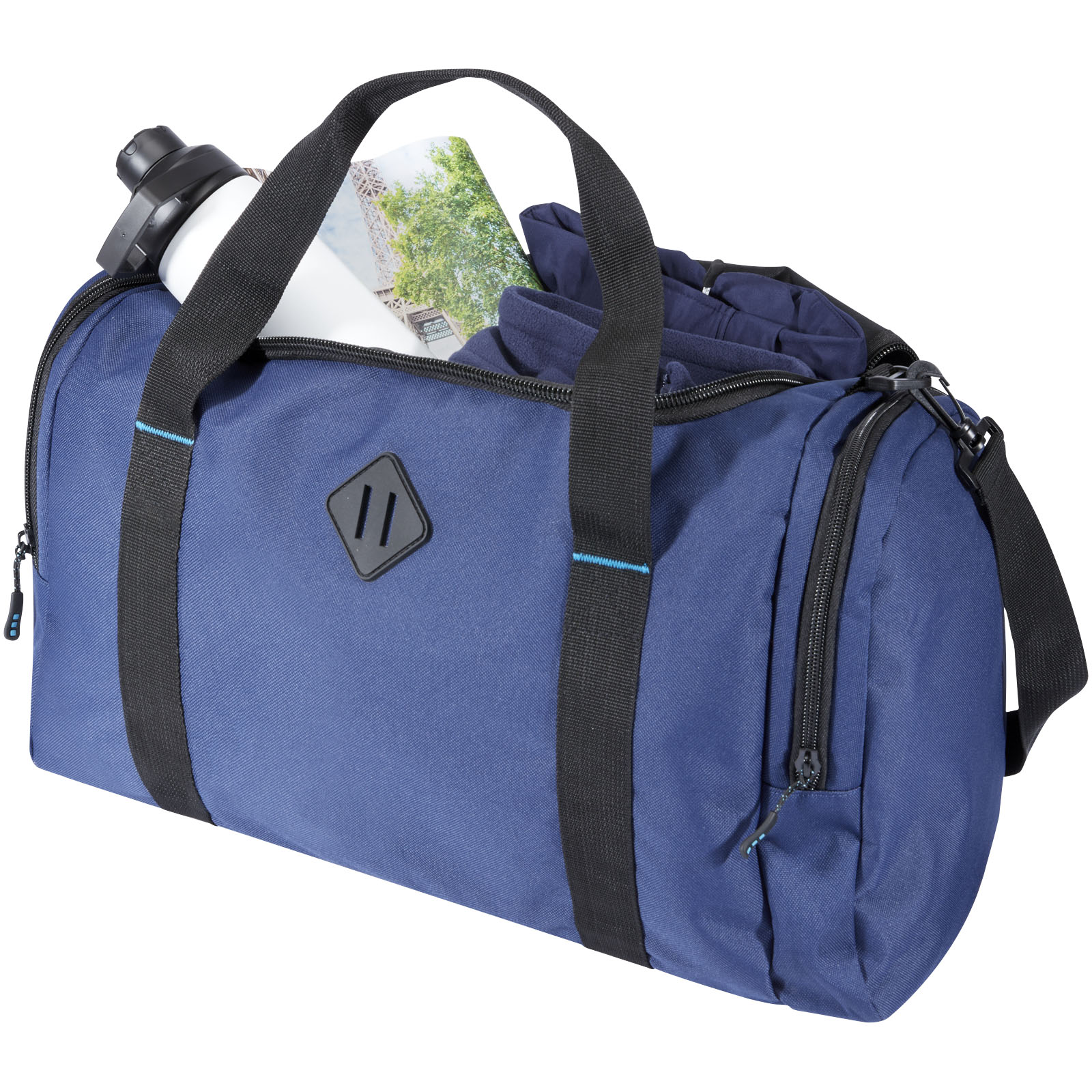 Sacs marin publicitaires - Sac de voyage 35 L en RPET certifié GRS REPREVE® Our Ocean™ - 3