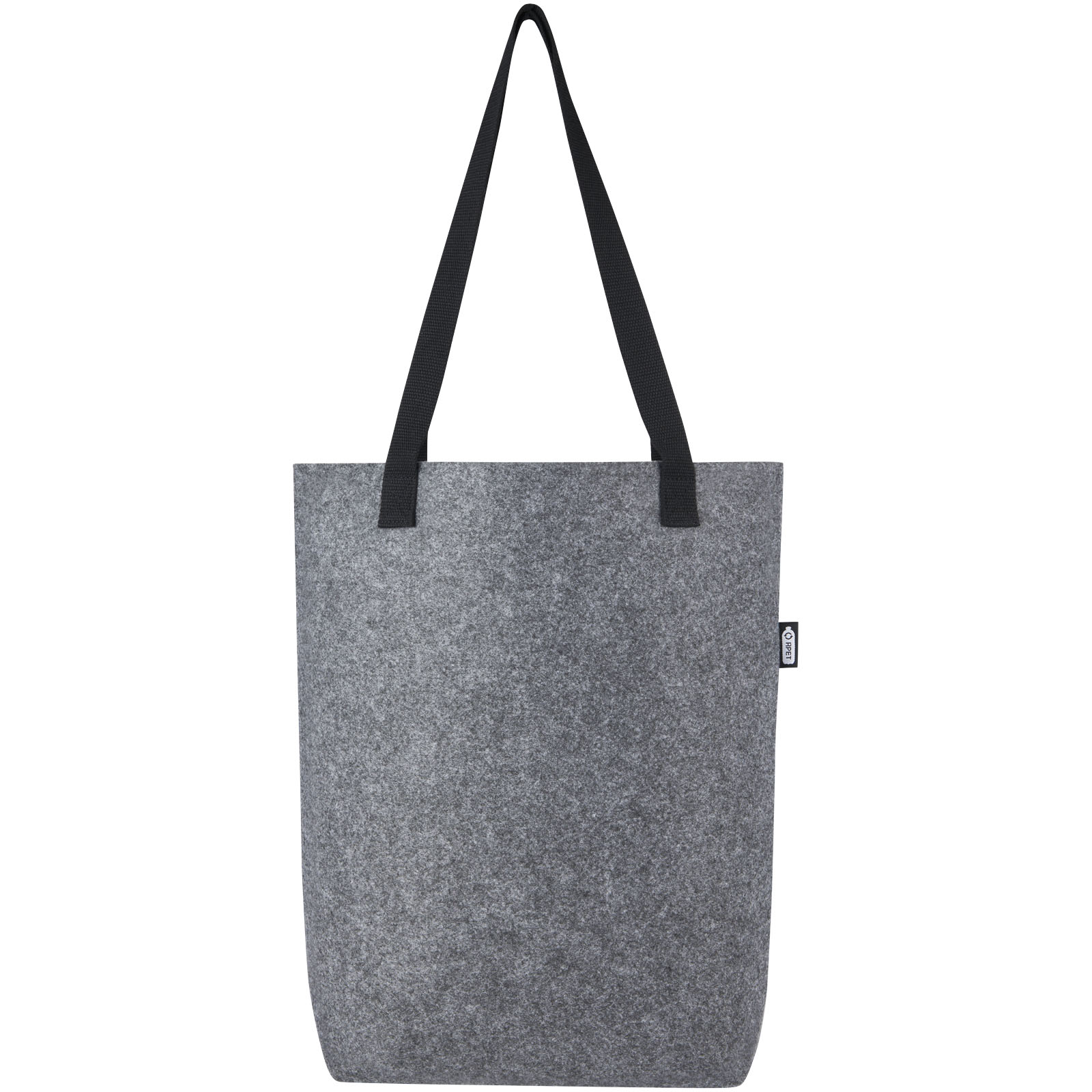 Advertising Shopping & Tote Bags - Felta GRS recycled felt tote bag with wide bottom 12L - 1