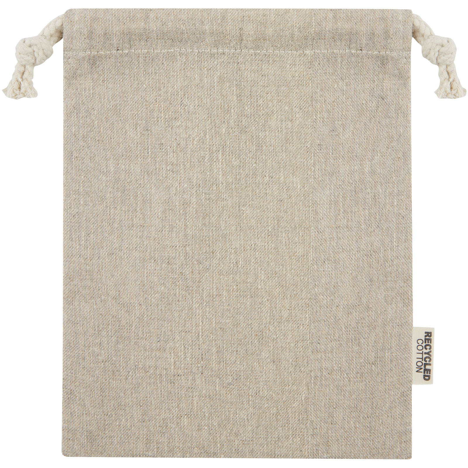 Sacs en coton publicitaires - Petit sac cadeau Pheebs en coton recyclé GRS 150 g/m² de 0,5 L - 2