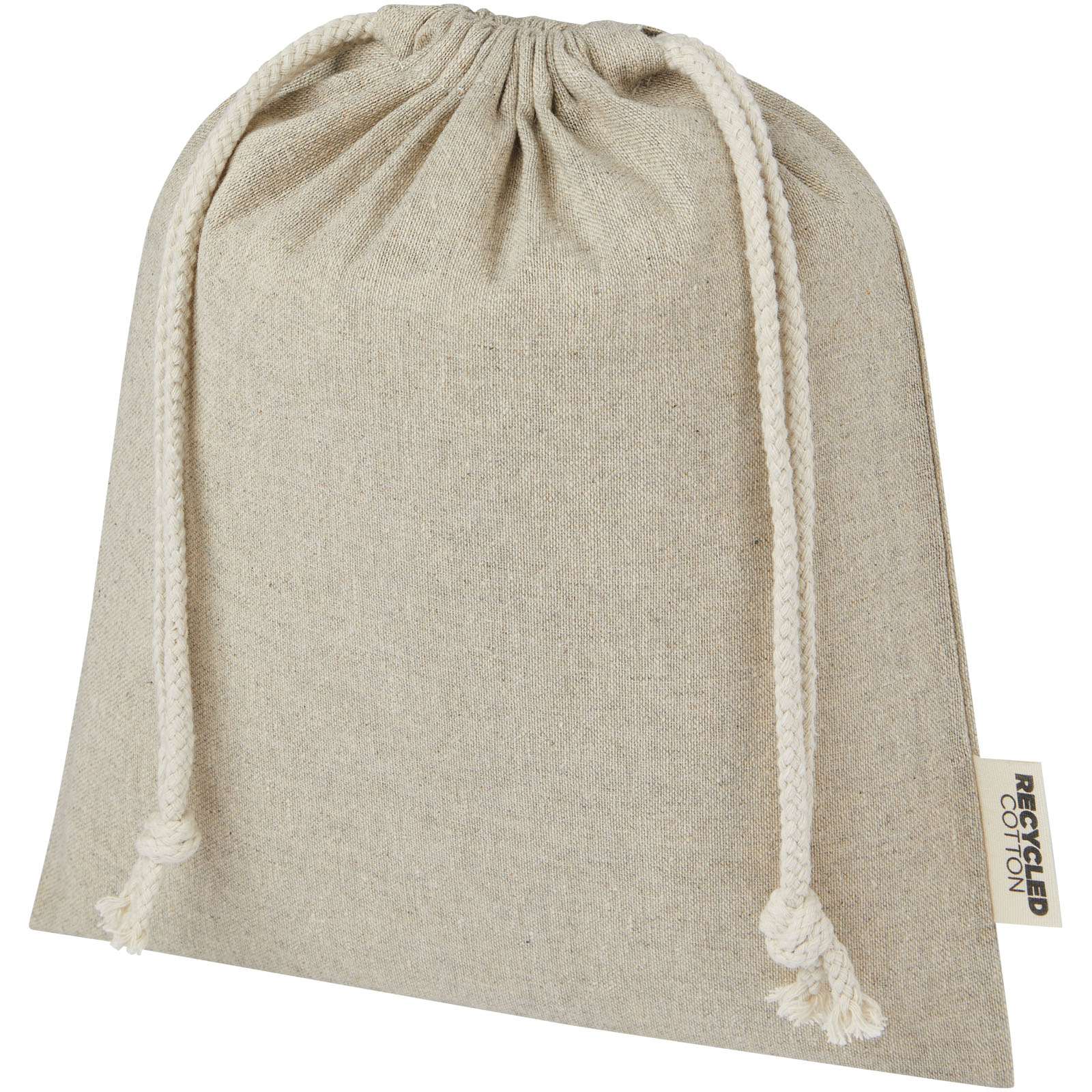 Sacs en coton publicitaires - Sac cadeau moyen Pheebs en coton recyclé GRS 150 g/m² de 1,5 L - 0