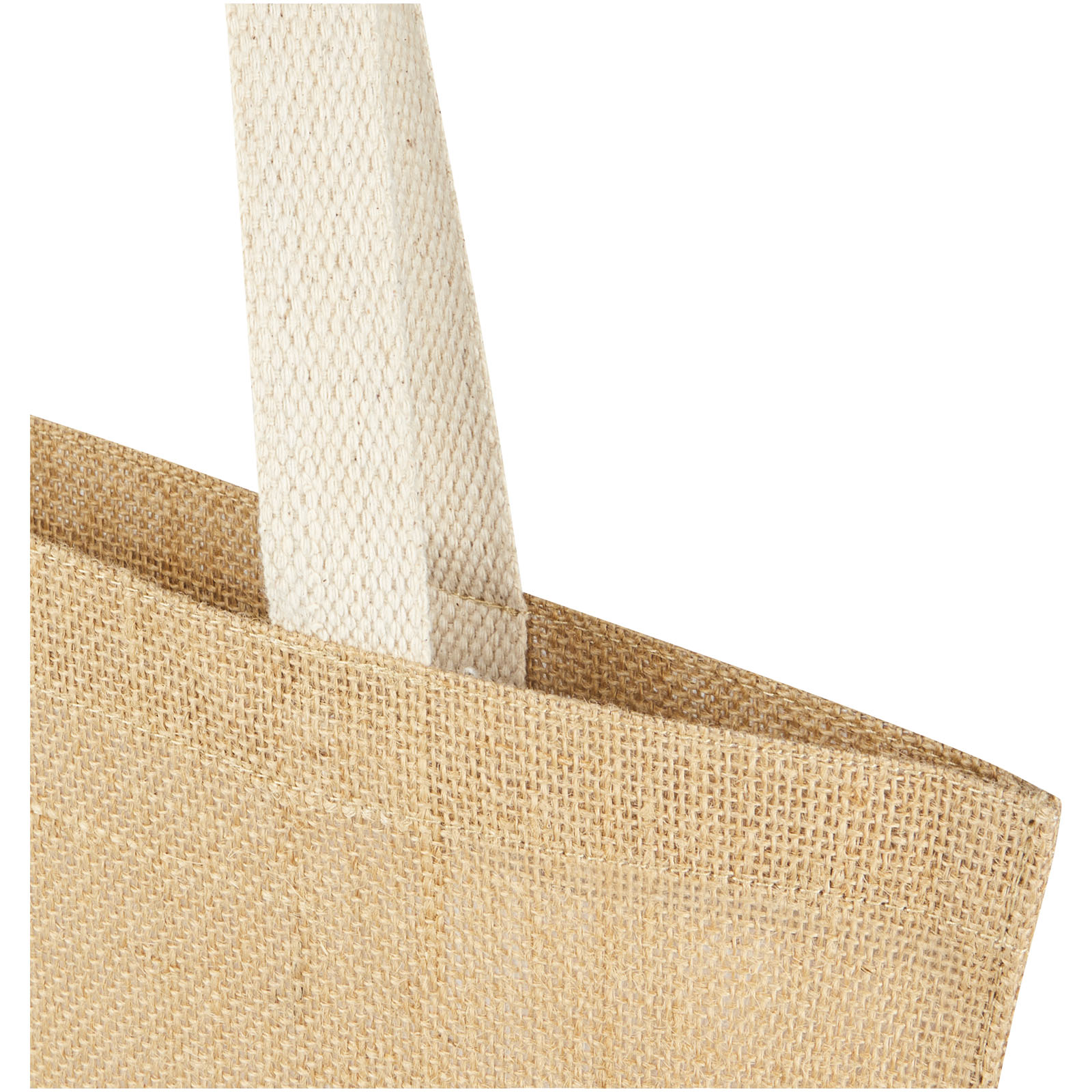 Sacs de shopping publicitaires - Sac shopping Juta de 7 L en jute 300 g/m² - 3