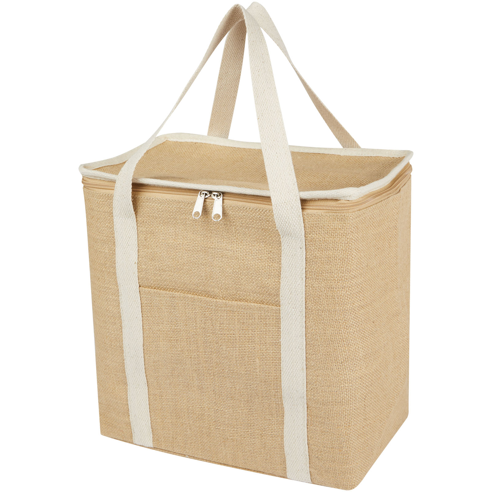 Advertising Cooler bags - Juta 300 g/m² jute cooler bag 19L - 0