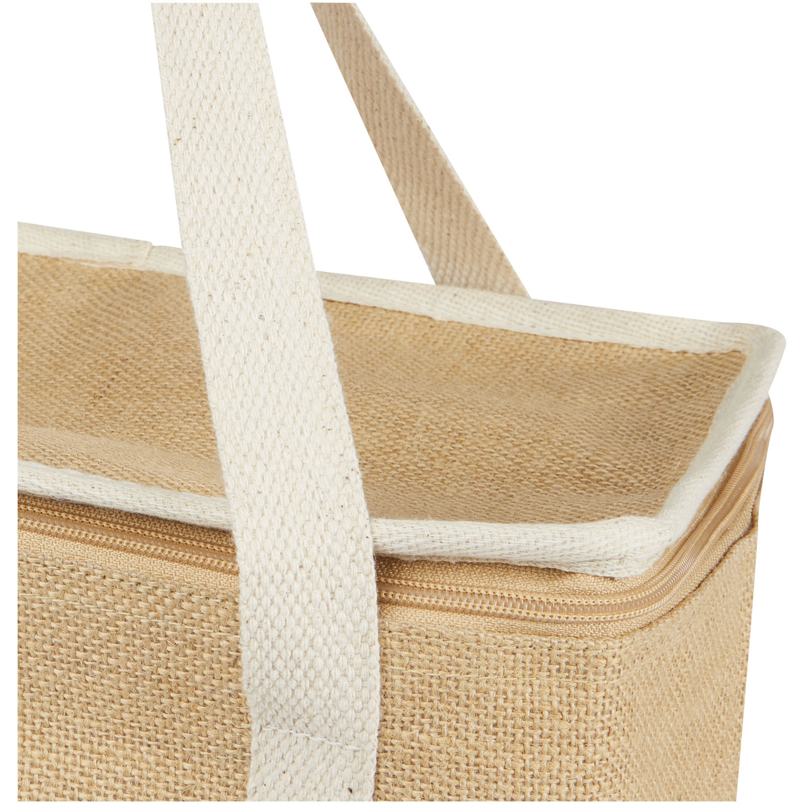 Sacs isothermes publicitaires - Sac isotherme Juta de 19 L en jute 300 g/m² - 4