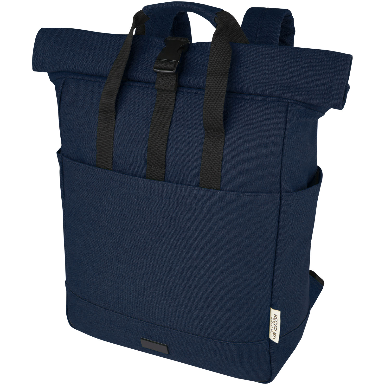 Sacs - Sac à dos pour ordinateur portable Joey de 15 L en toile recyclée GRS 15 pouces avec dessus enroulable