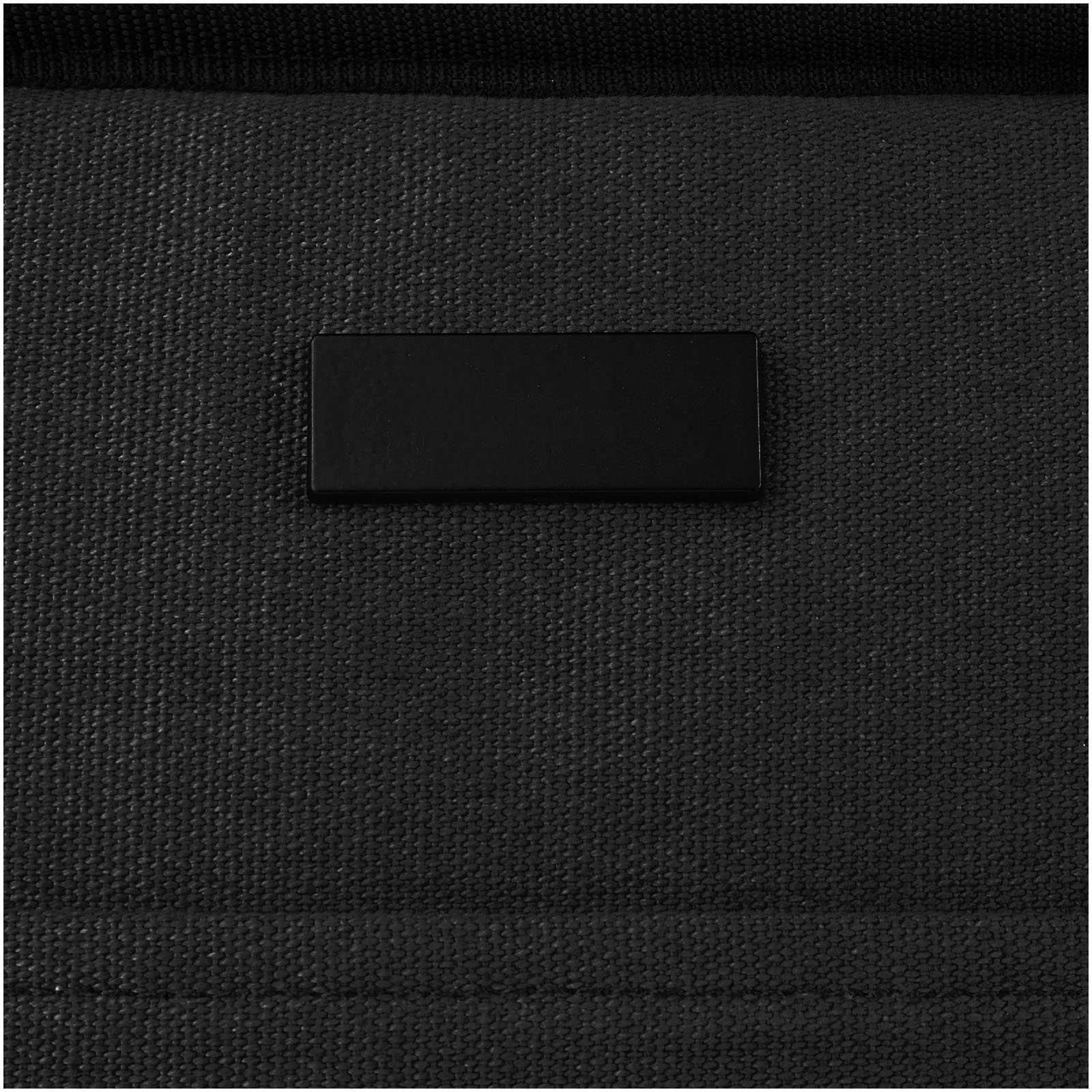 Sacs isothermes publicitaires - Sac-repas isotherme Joey de 6 L en toile recyclée GRS pour 9 canettes - 4