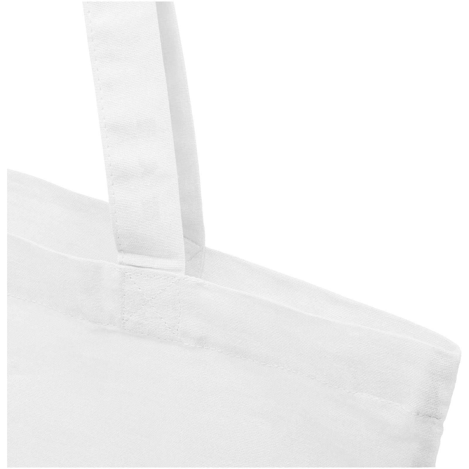 Sacs de shopping publicitaires - Sac shopping Madras en coton certifié GRS de 140 g/m2 de 7 L - 3