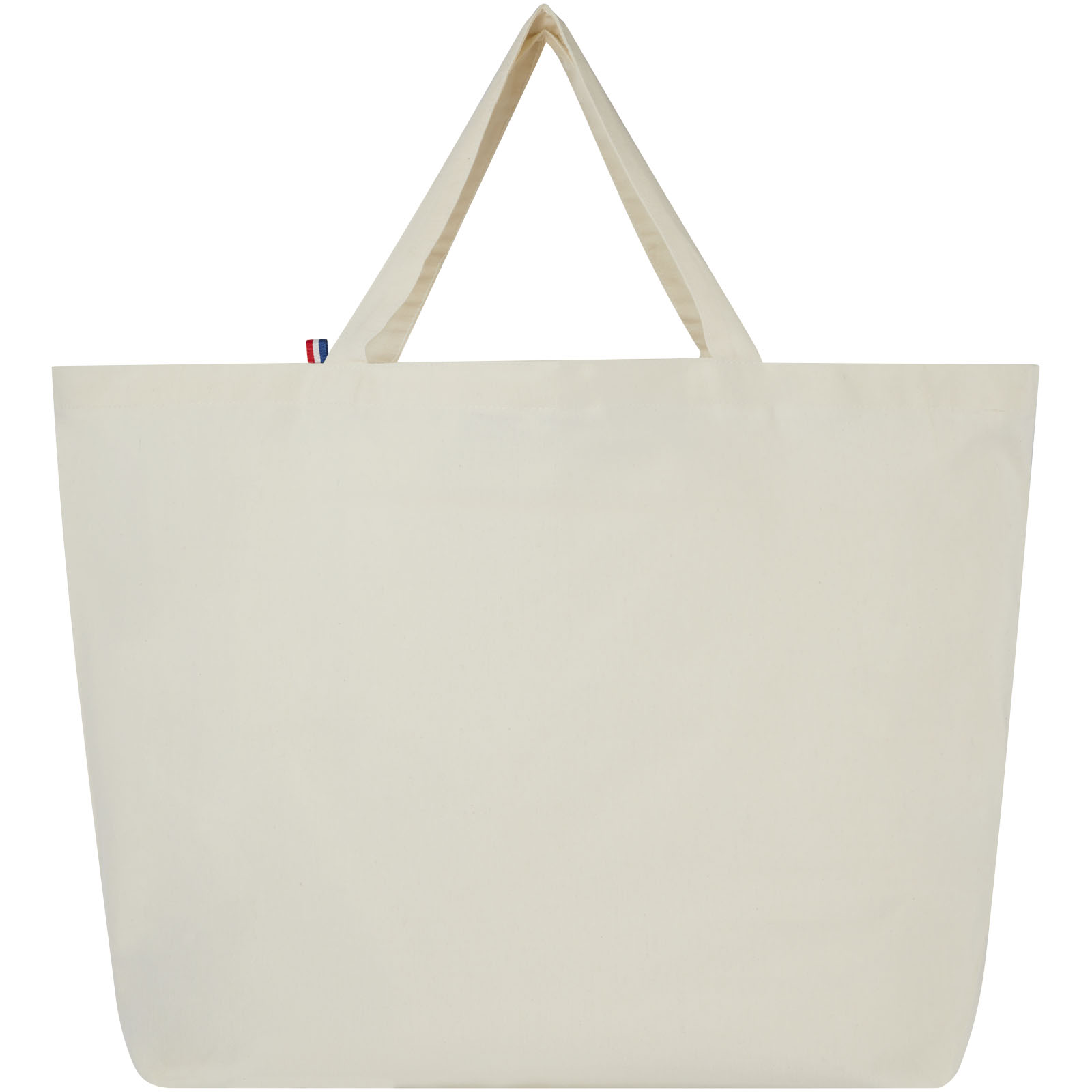 Sacs de shopping publicitaires - Sac shopping Cannes en tissu recyclé de 200 g/m2 10L - 2