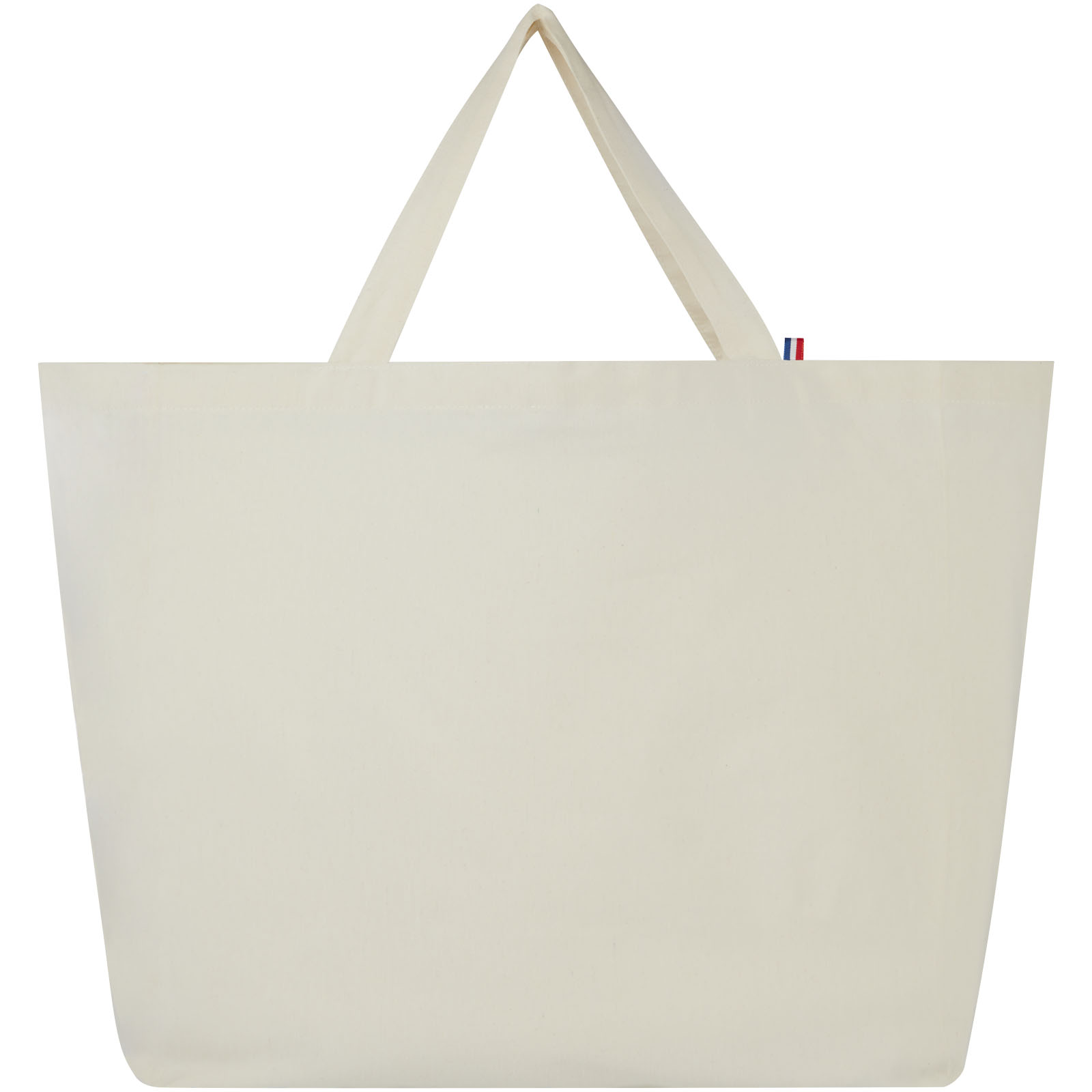 Sacs de shopping publicitaires - Sac shopping Cannes en tissu recyclé de 200 g/m2 10L - 1