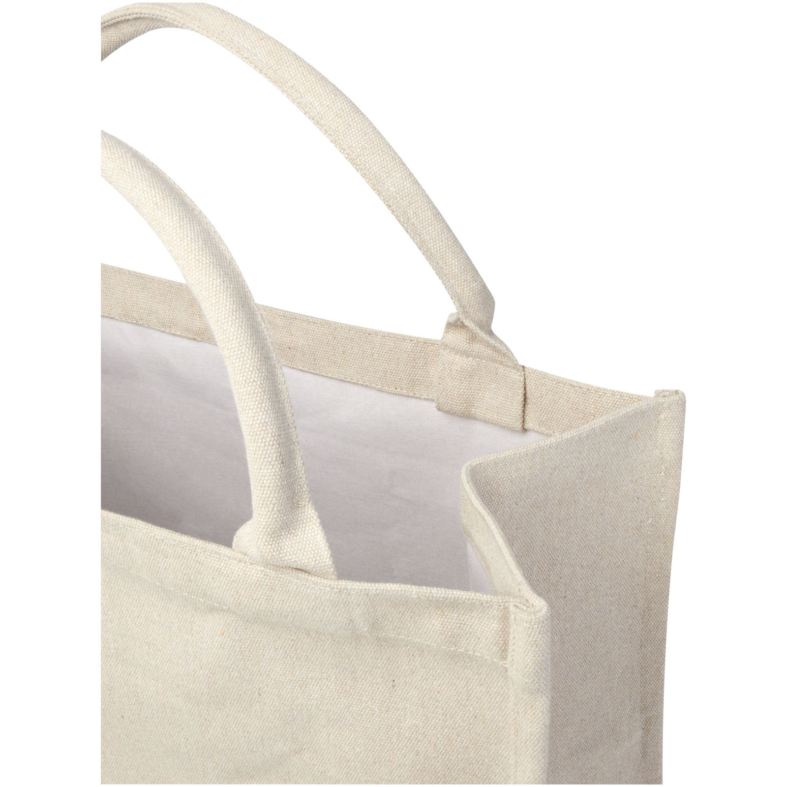 Advertising Shopping & Tote Bags - Page 500 g/m² Aware™ recycled book tote bag - 3