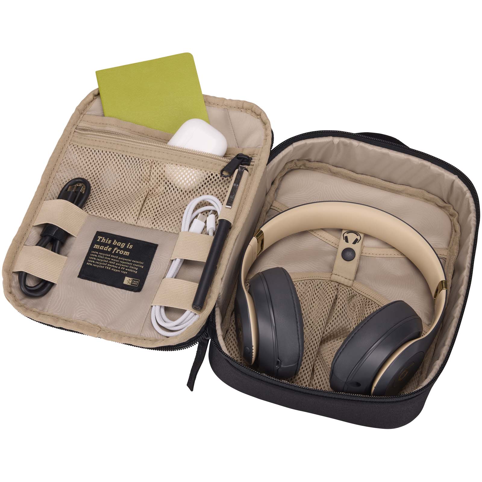 Accessoires de voyage publicitaires - Sac d'accessoires Case Logic Invigo - 4