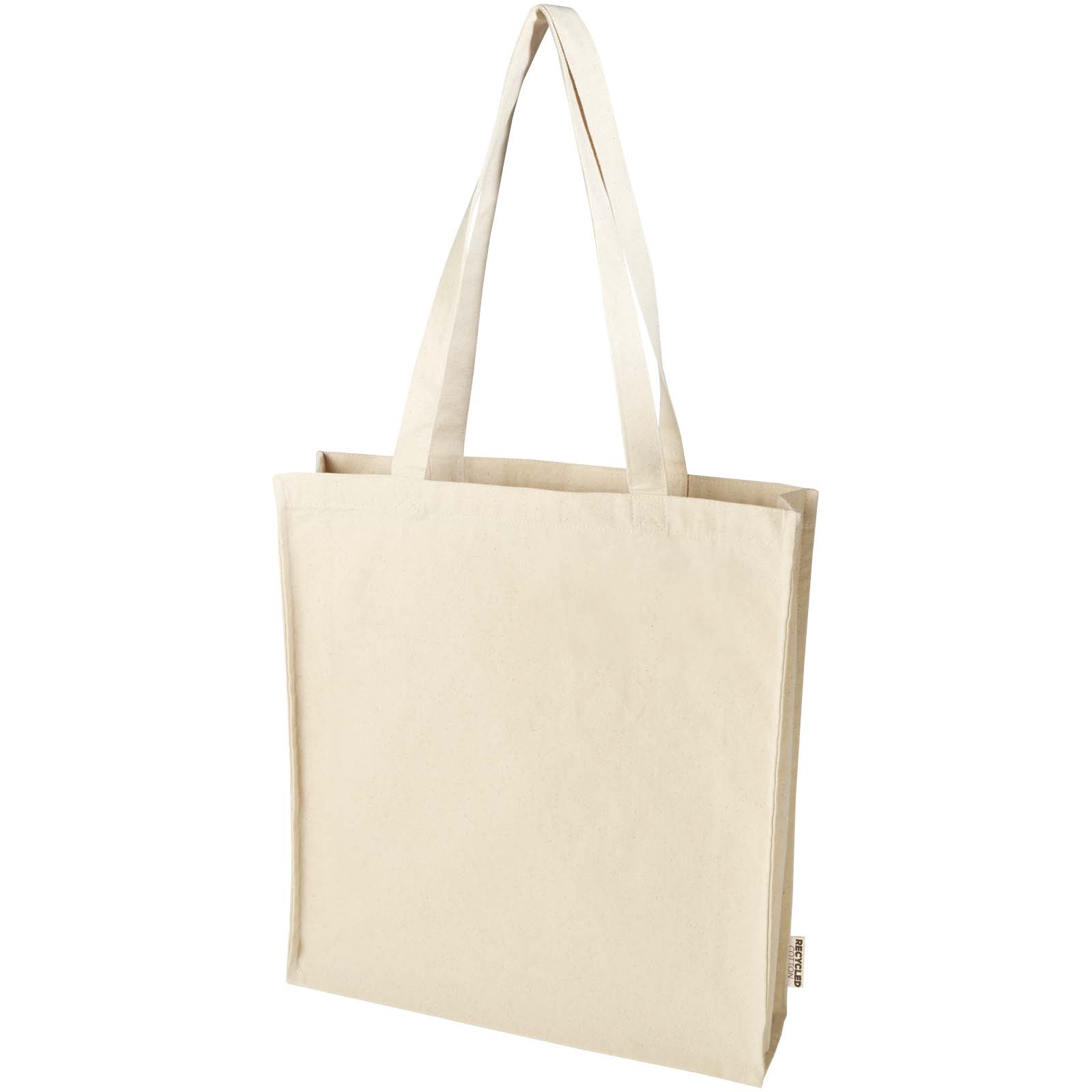 Sacs de shopping publicitaires - Sac shopping à soufflets Florida certifié GRS 270 g/m² 14L