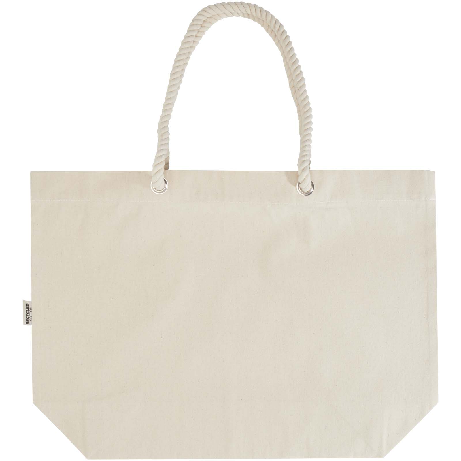 Sacs de shopping publicitaires - Tote bag de plage Florida recyclé GRS 270 g/m² - 2