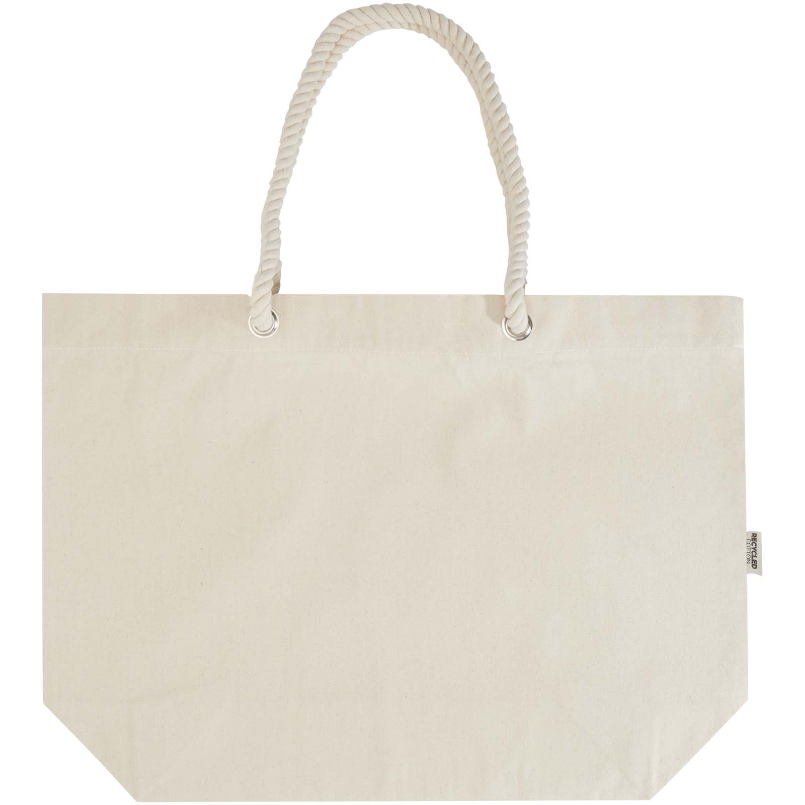 Sacs de shopping publicitaires - Tote bag de plage Florida recyclé GRS 270 g/m² - 1