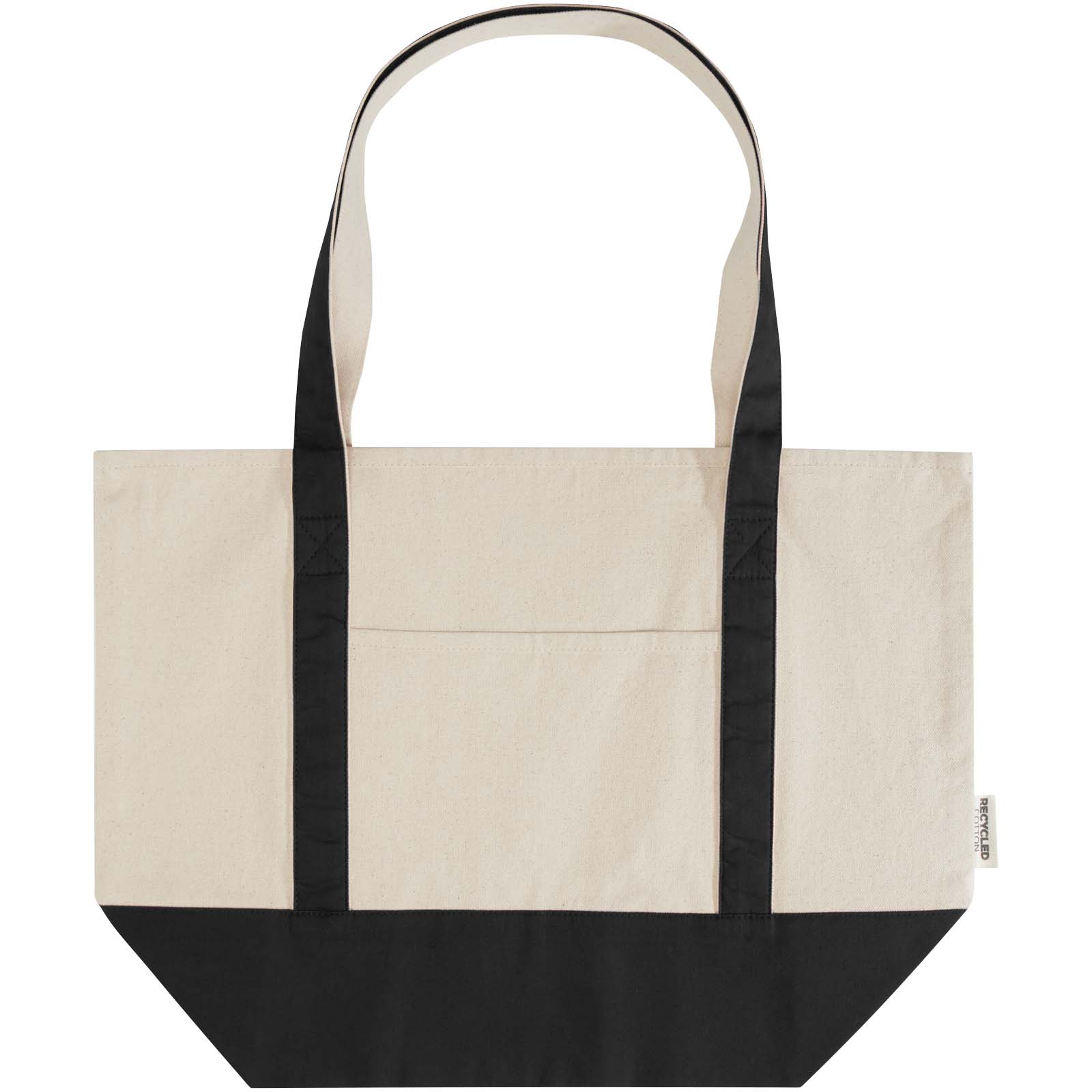 Sacs de shopping publicitaires - Sac shopping Sam en coton recyclé GRS 320 g/m² - 1