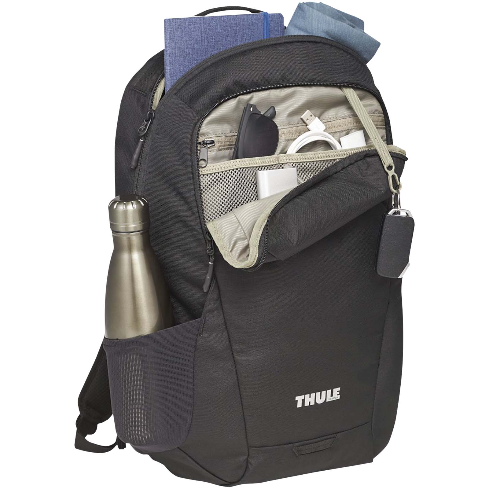Sac à dos pour ordinateur publicitaires - Sac à dos pour ordinateur portable 16'' Thule Lumion recyclé  - 3