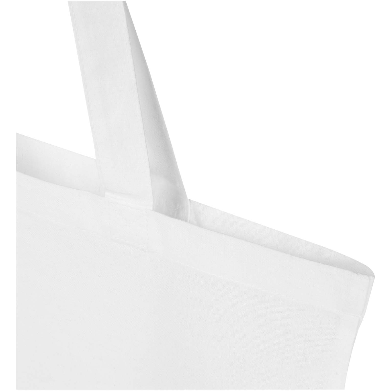 Advertising Shopping & Tote Bags - Madras Blend 140 g/m² GRS recycled cotton tote bag 7L - 3