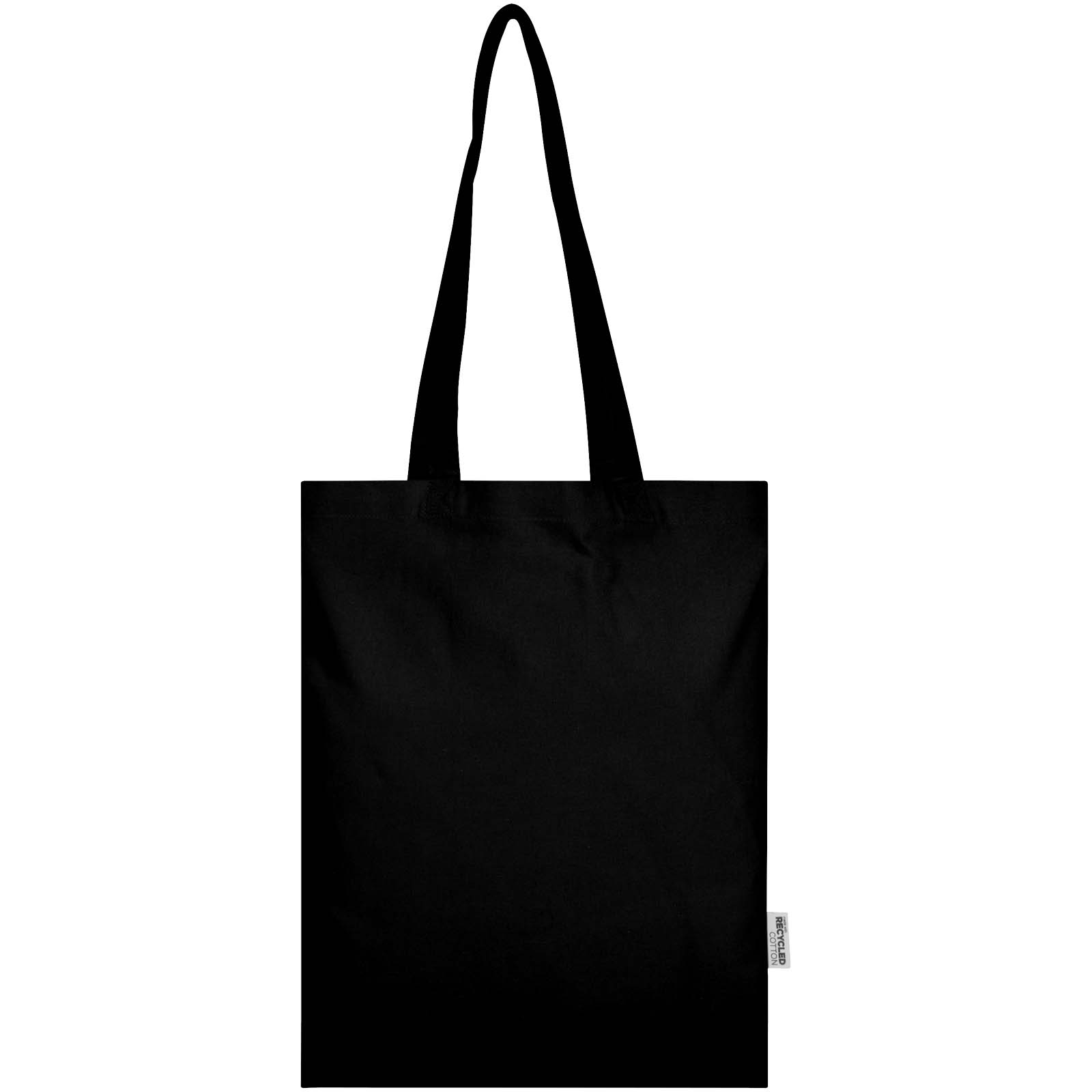 Sacs de shopping publicitaires - Sac shopping Madras Blend en coton recyclé GRS 140 g/m² - 1