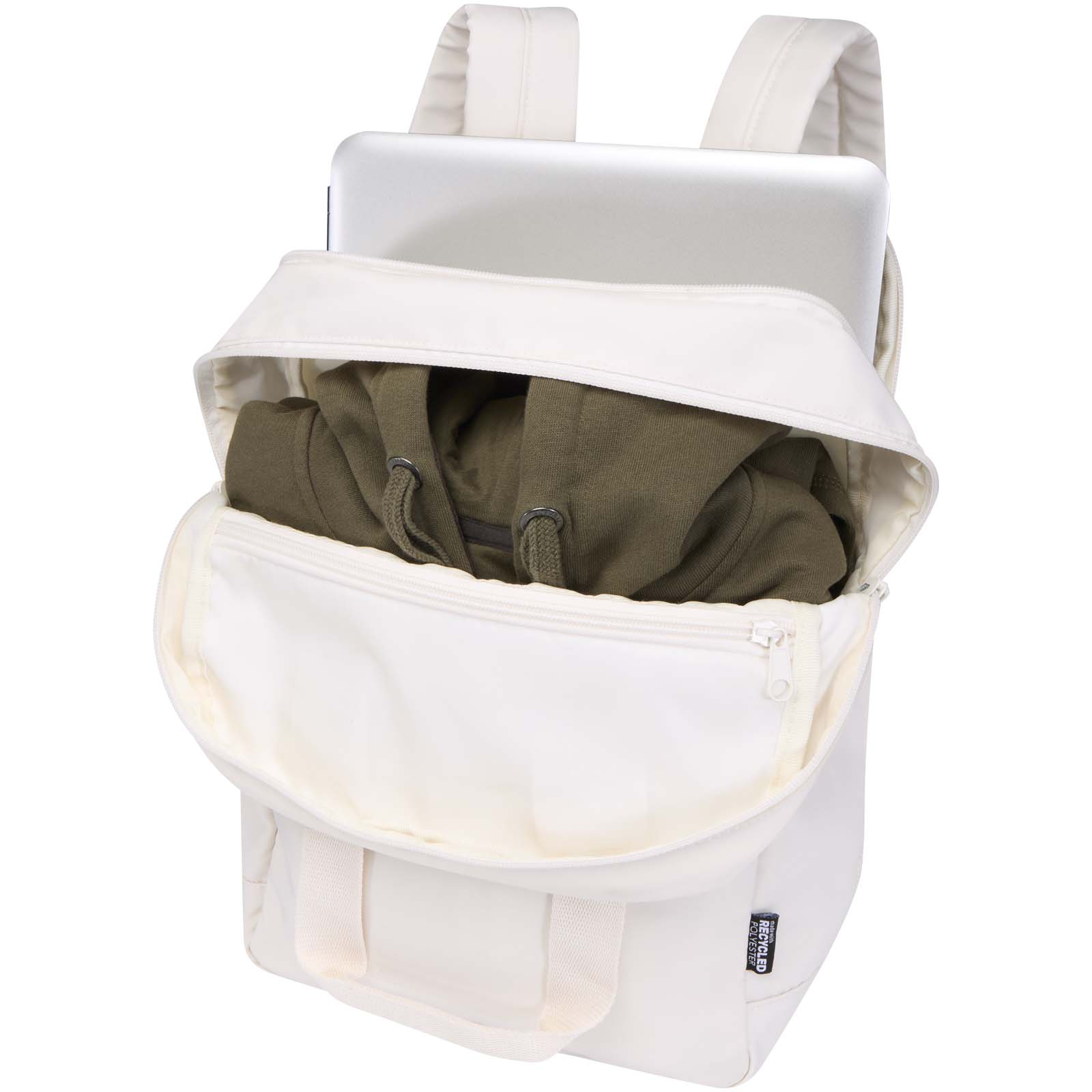 Advertising Laptop Backpacks - Trip 14” Aware™ recycled travel laptop backpack 9L - 4