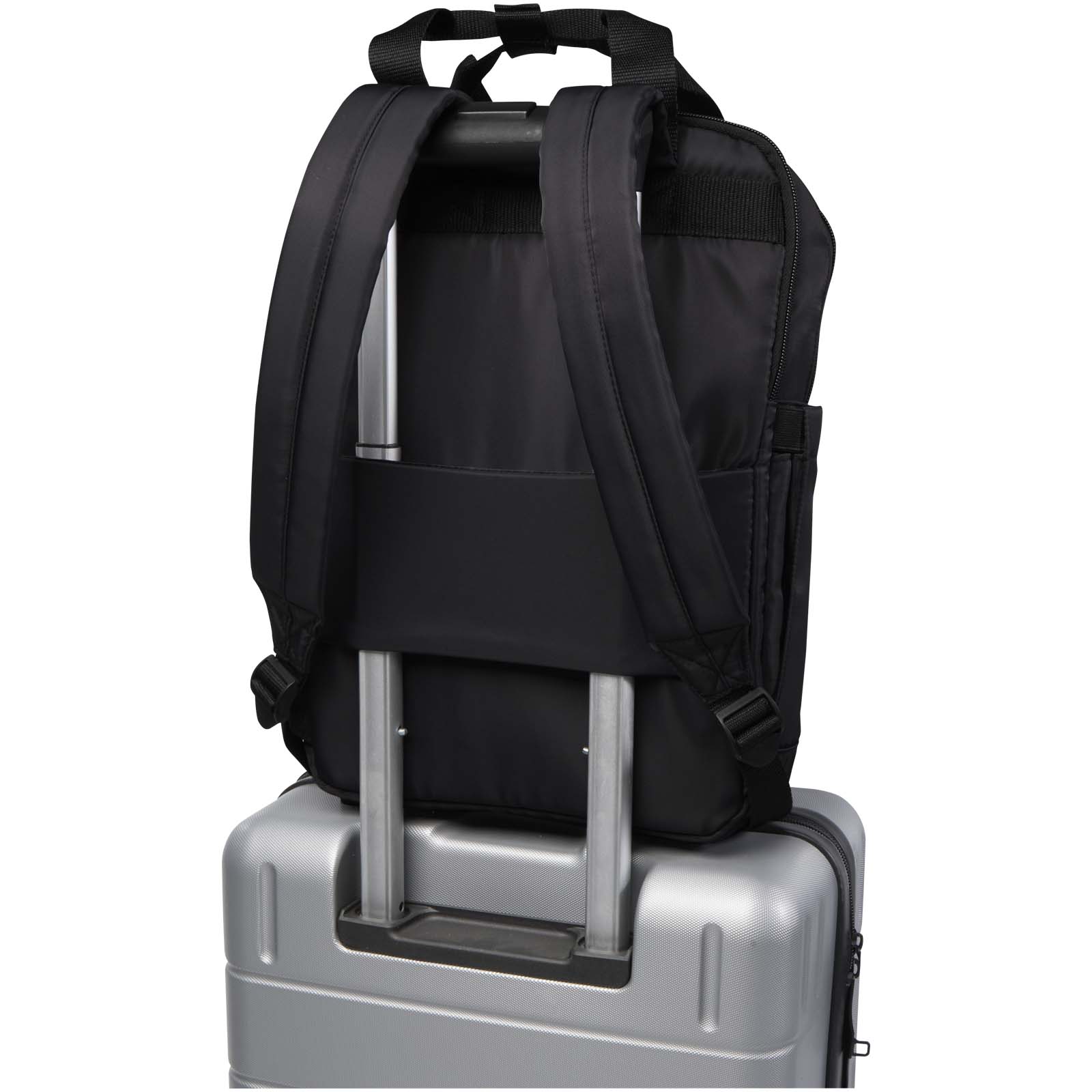 Sac à dos pour ordinateur publicitaires - Sac à dos de voyage pour ordinateur portable Trip 14” Aware™ de 9 L en matériaux recyclés - 3