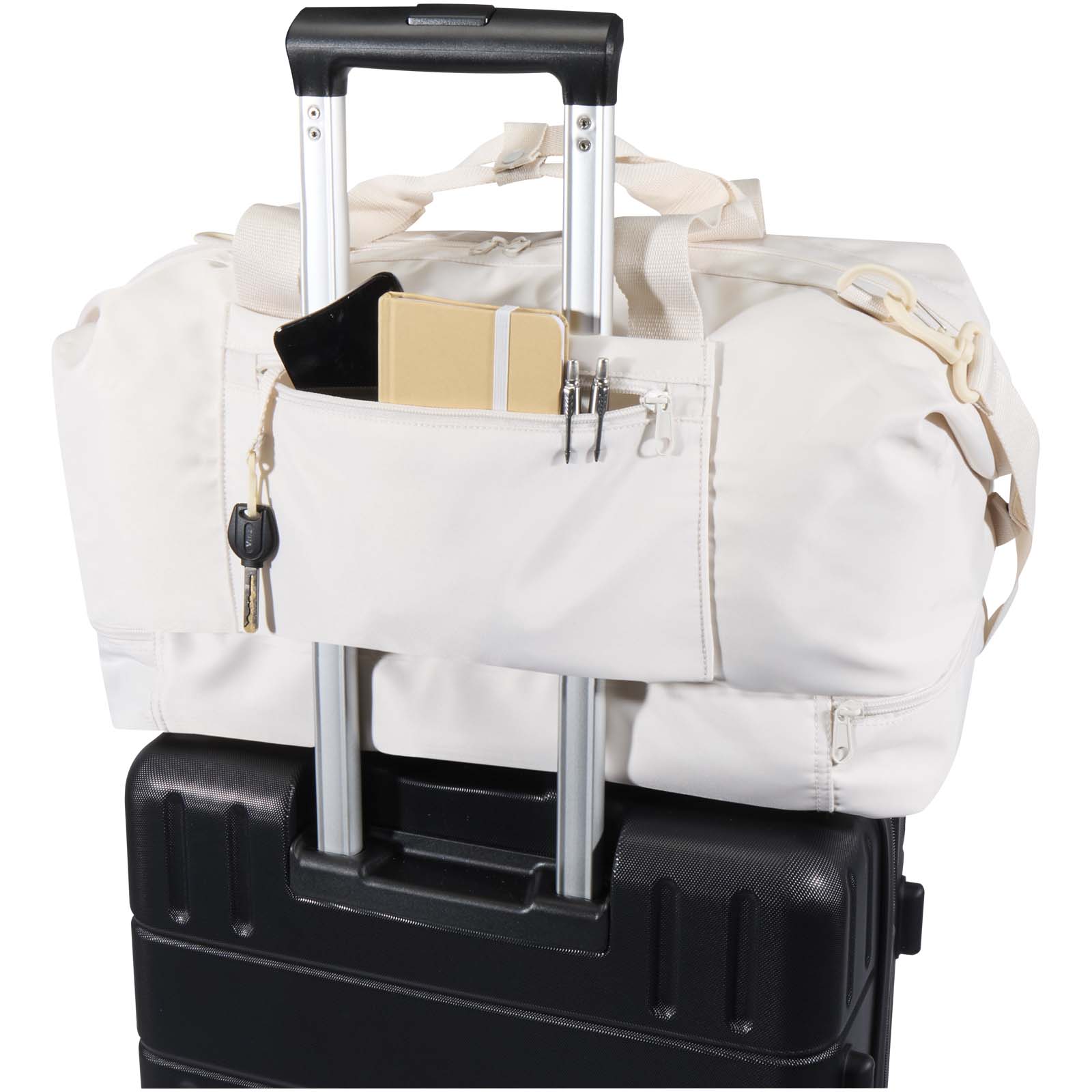 Advertising Travel bags - Trip Aware™ recycled travel duffel bag 42L - 3