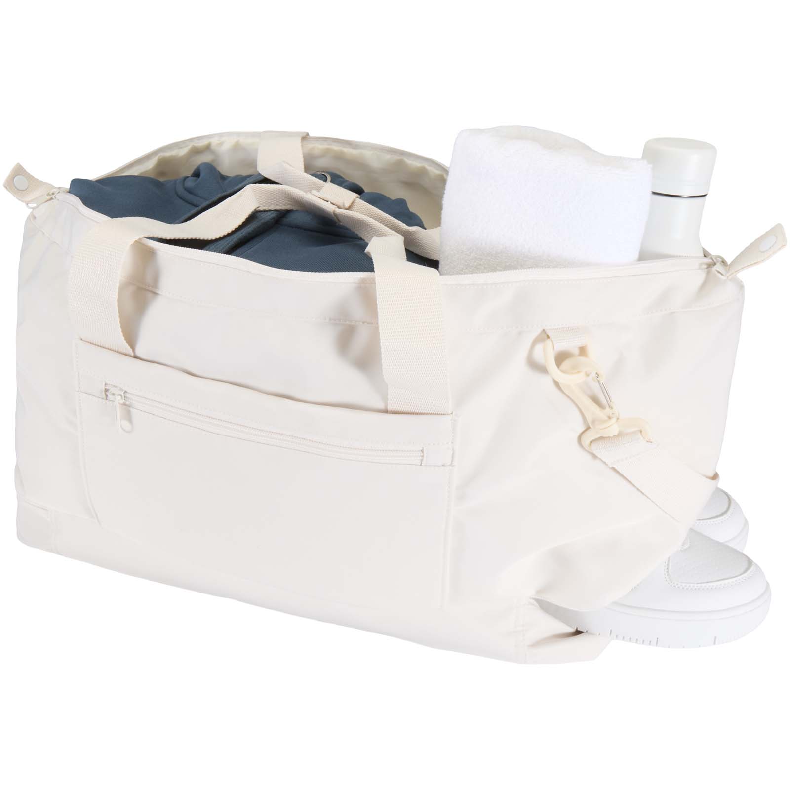 Advertising Travel bags - Trip Aware™ recycled travel duffel bag 42L - 4