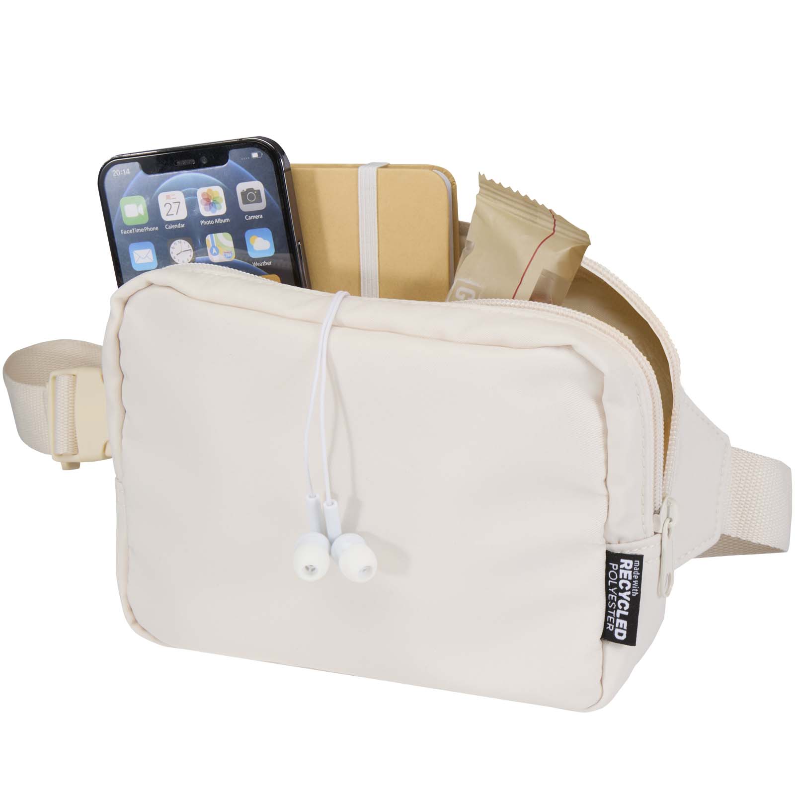 Advertising Travel bags - Trip Aware™ recycled travel crossbody bag 1L - 3