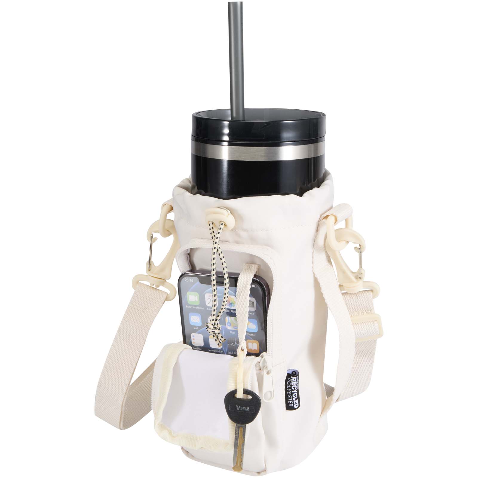 Trip Aware™ recycled travel bottle bag 2L