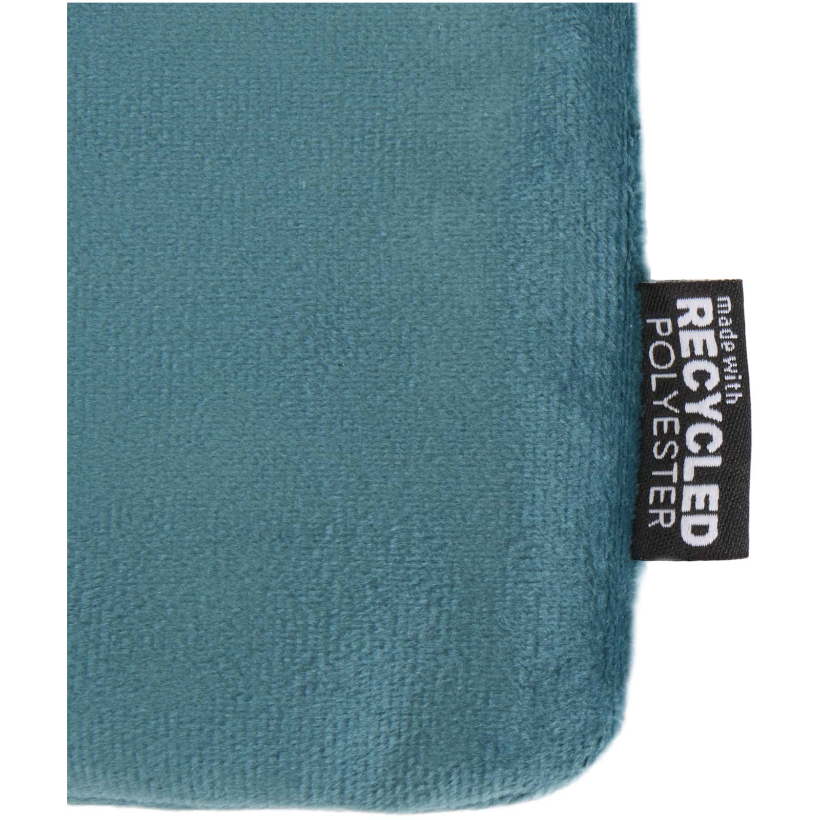 Advertising Toiletry Bags - Swift GRS recycled velvet toiletry bag set - 3