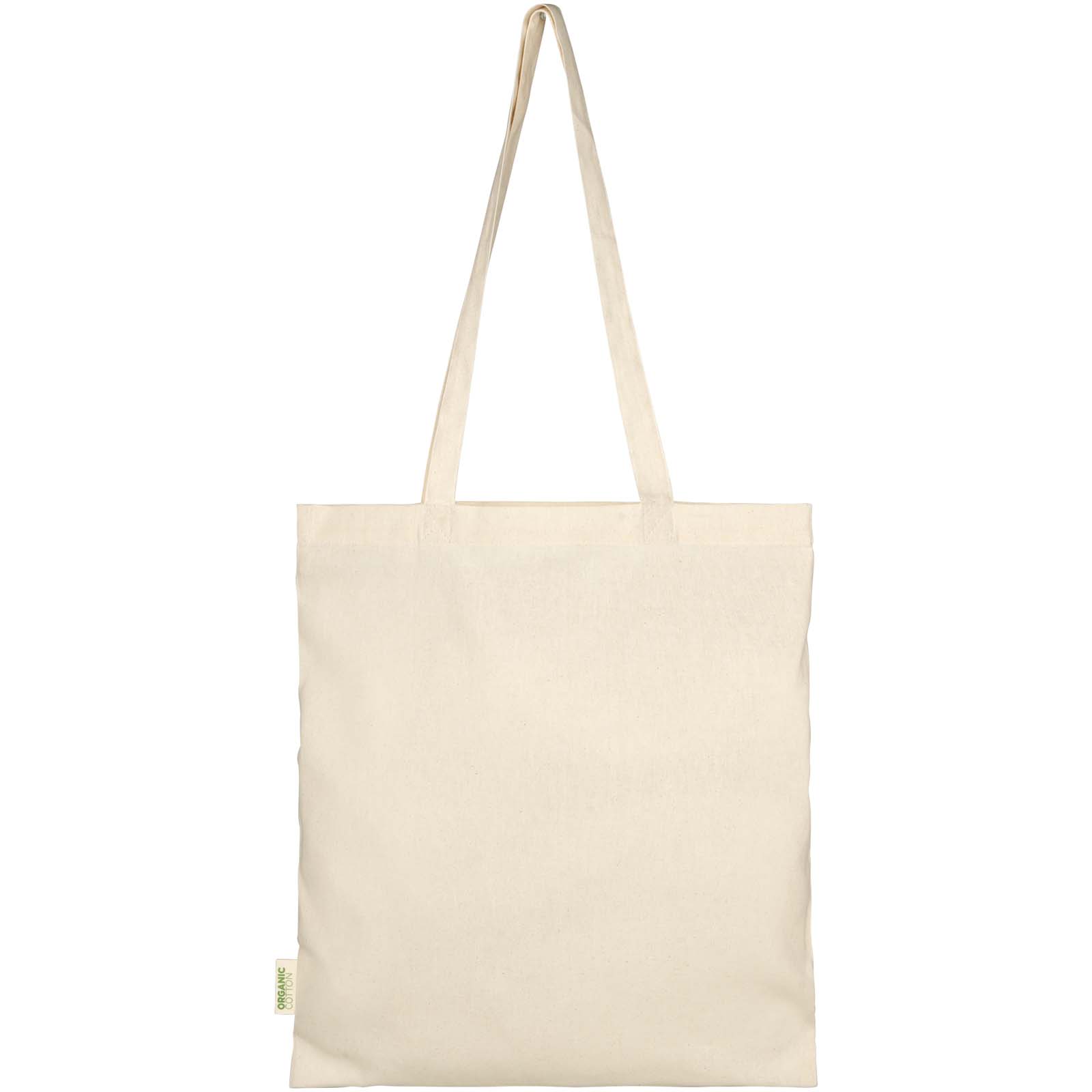 Sacs de shopping publicitaires - Sac shopping Odisha de 7 L bio certifié OCS 100 g/m²  - 2