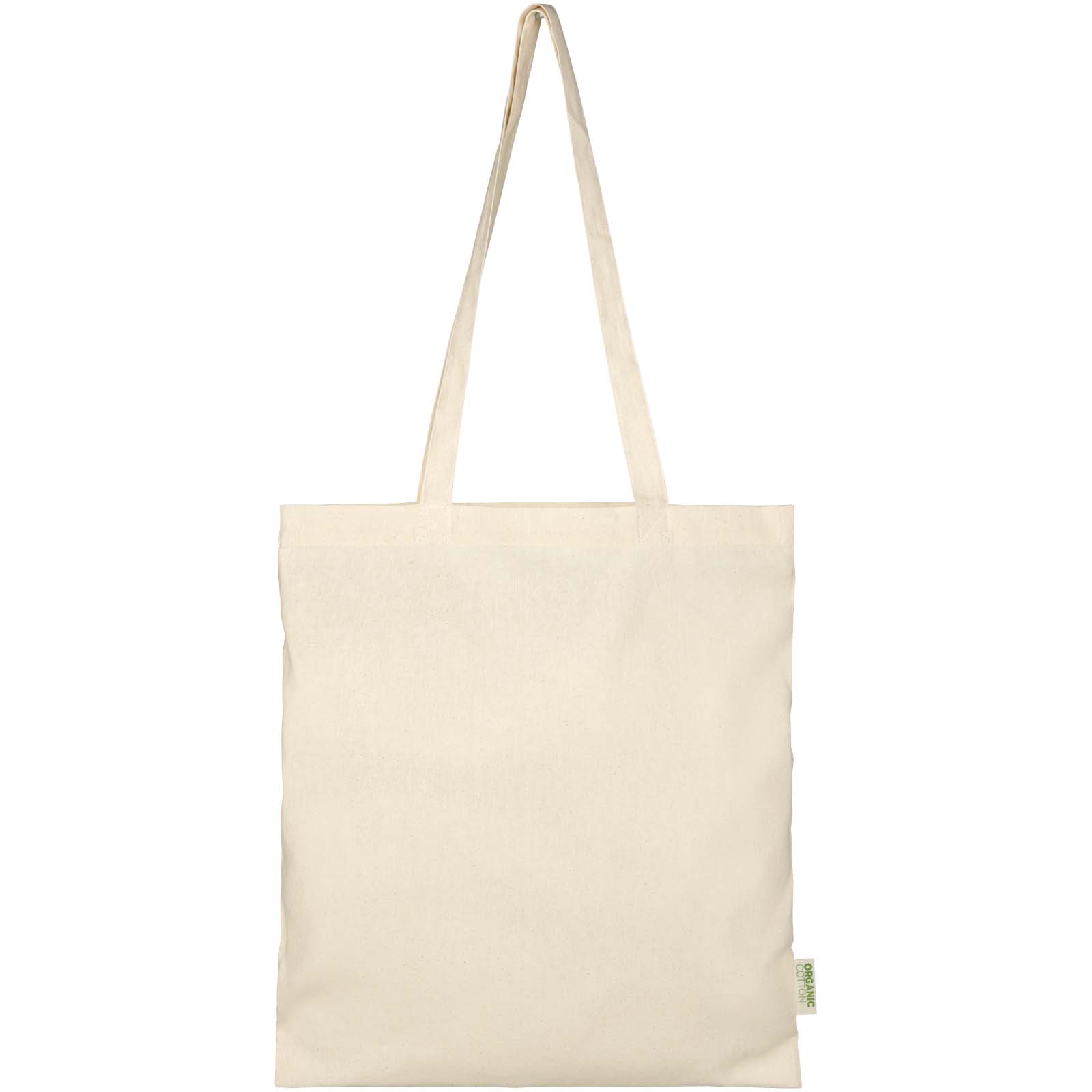 Sacs de shopping publicitaires - Sac shopping Odisha de 7 L bio certifié OCS 100 g/m²  - 1