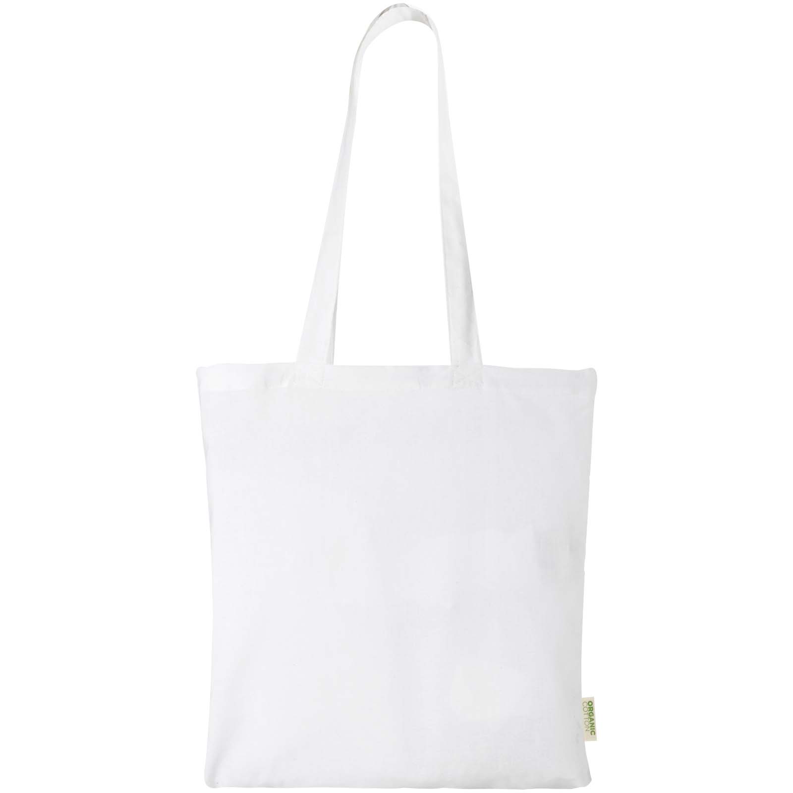 Sacs de shopping publicitaires - Sac shopping Odisha de 7 L bio certifié OCS 140 g/m²  - 1