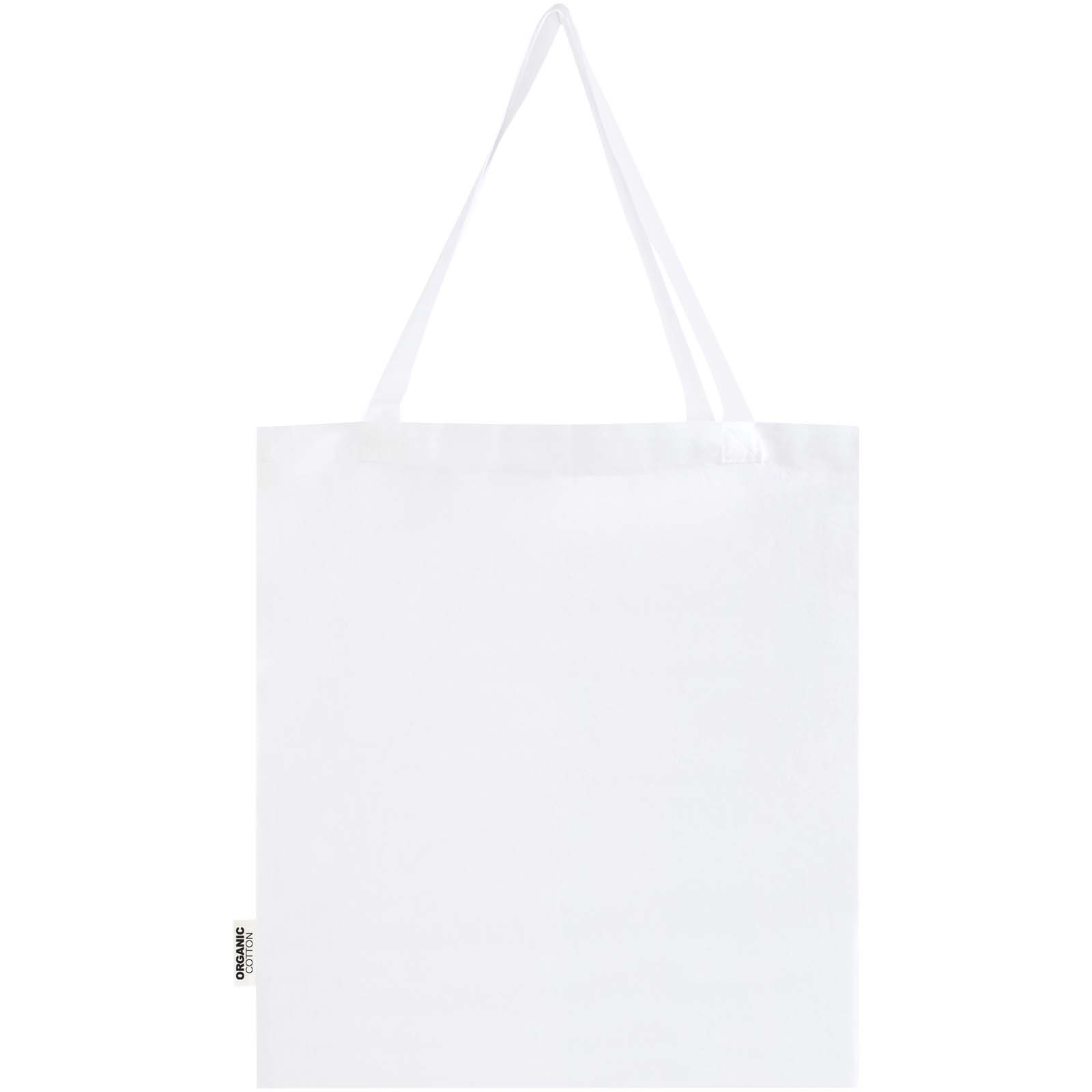 Sacs de shopping publicitaires - Sac shopping à soufflets Odisha bio OCS 180 g/m2 de 14 L  - 2