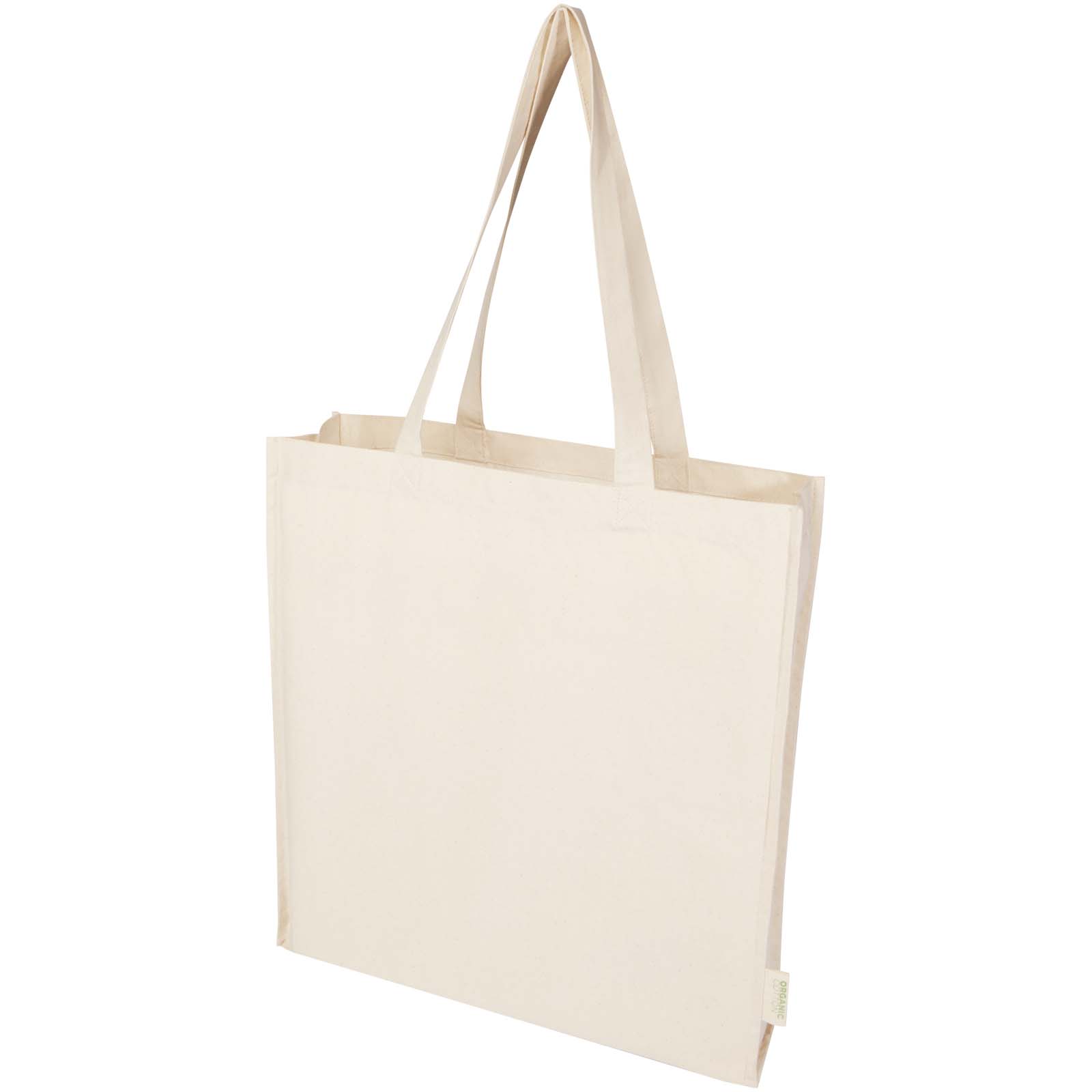 Advertising Shopping & Tote Bags - Odisha 180 g/m² OCS organic full gusset tote bag 14L