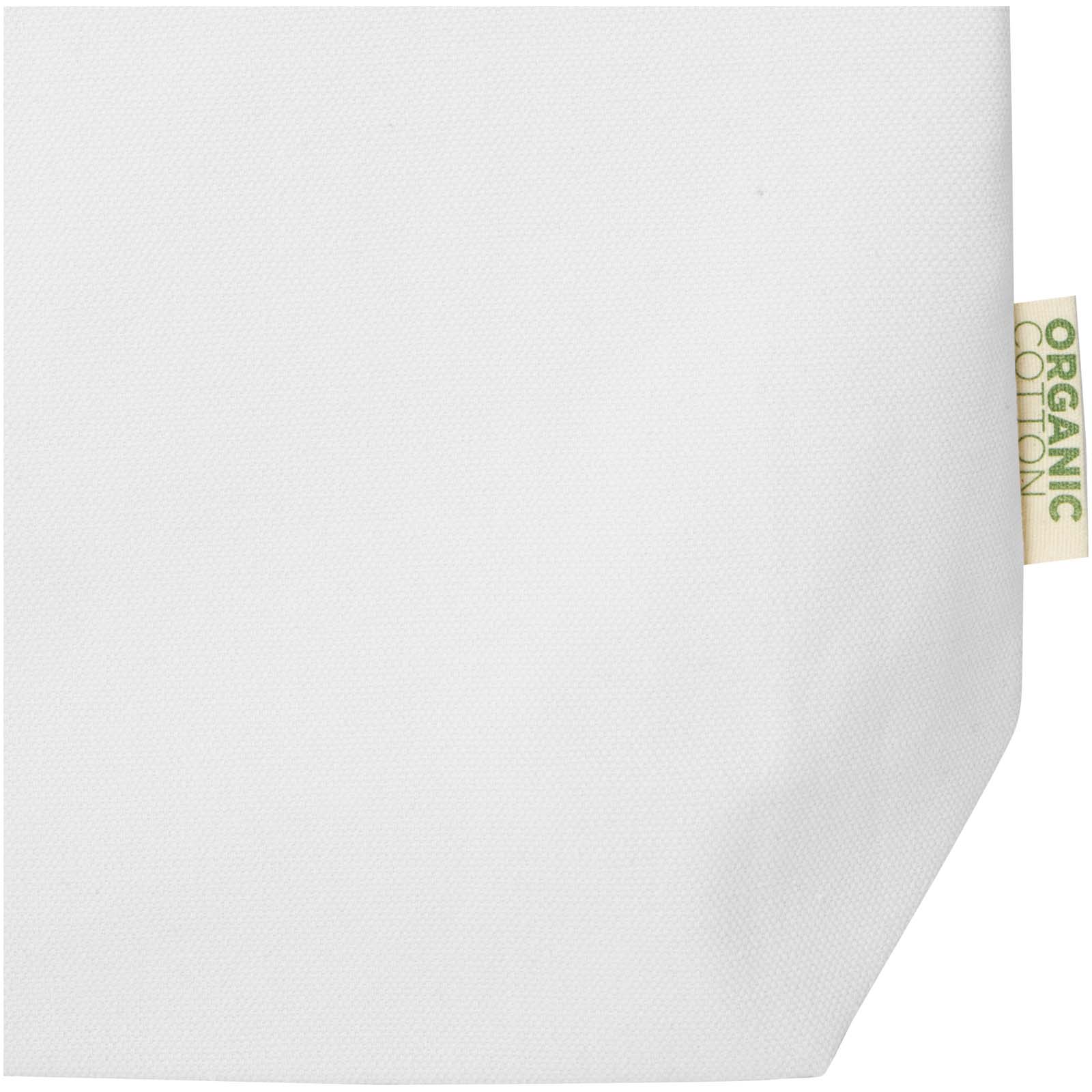Sacs de shopping publicitaires - Sac shopping Odisha de 10 L bio certifié OCS 270 g/m²  - 2