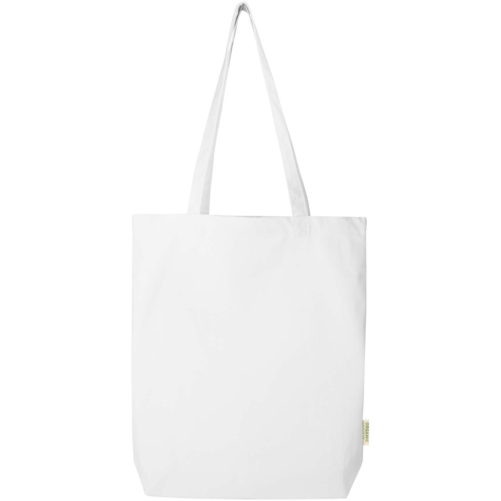 Sacs de shopping publicitaires - Sac shopping Odisha de 10 L bio certifié OCS 270 g/m²  - 1