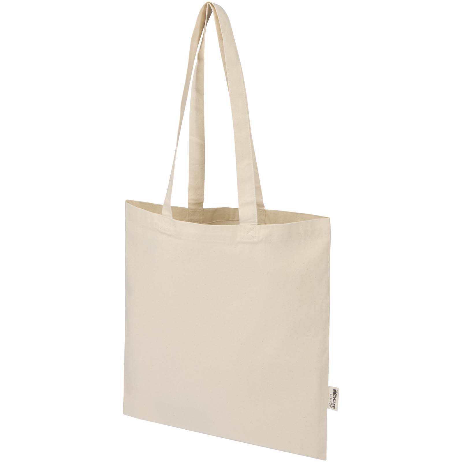 Advertising Shopping & Tote Bags - Peru Blend 180 g/m² GRS recycled cotton tote bag 7L